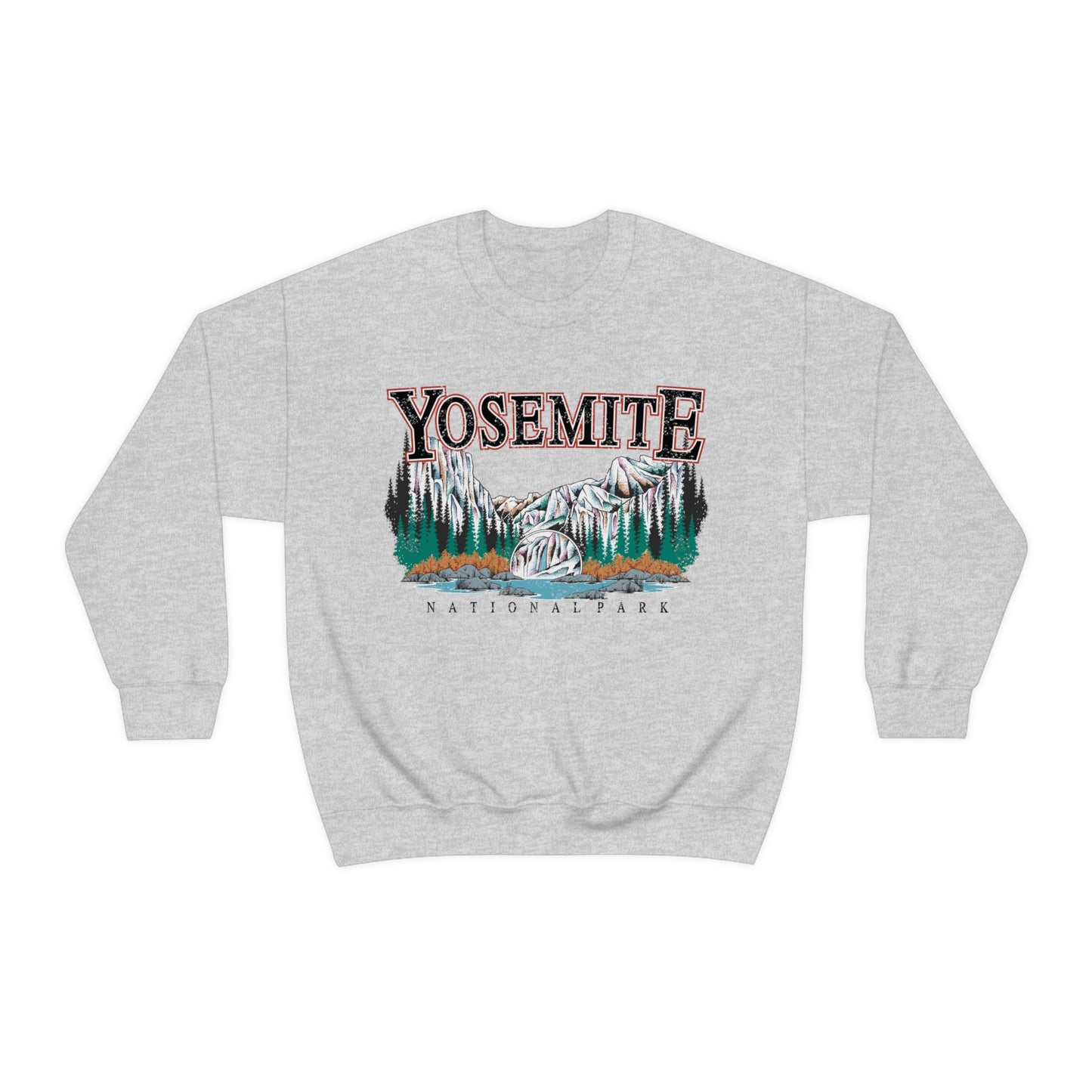 Vintage Yosemite National Park Pullover Sweatshirt