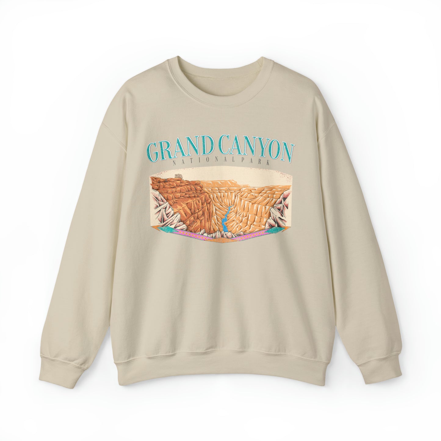 Vintage Grand Canyon National Park Pullover Sweatshirt