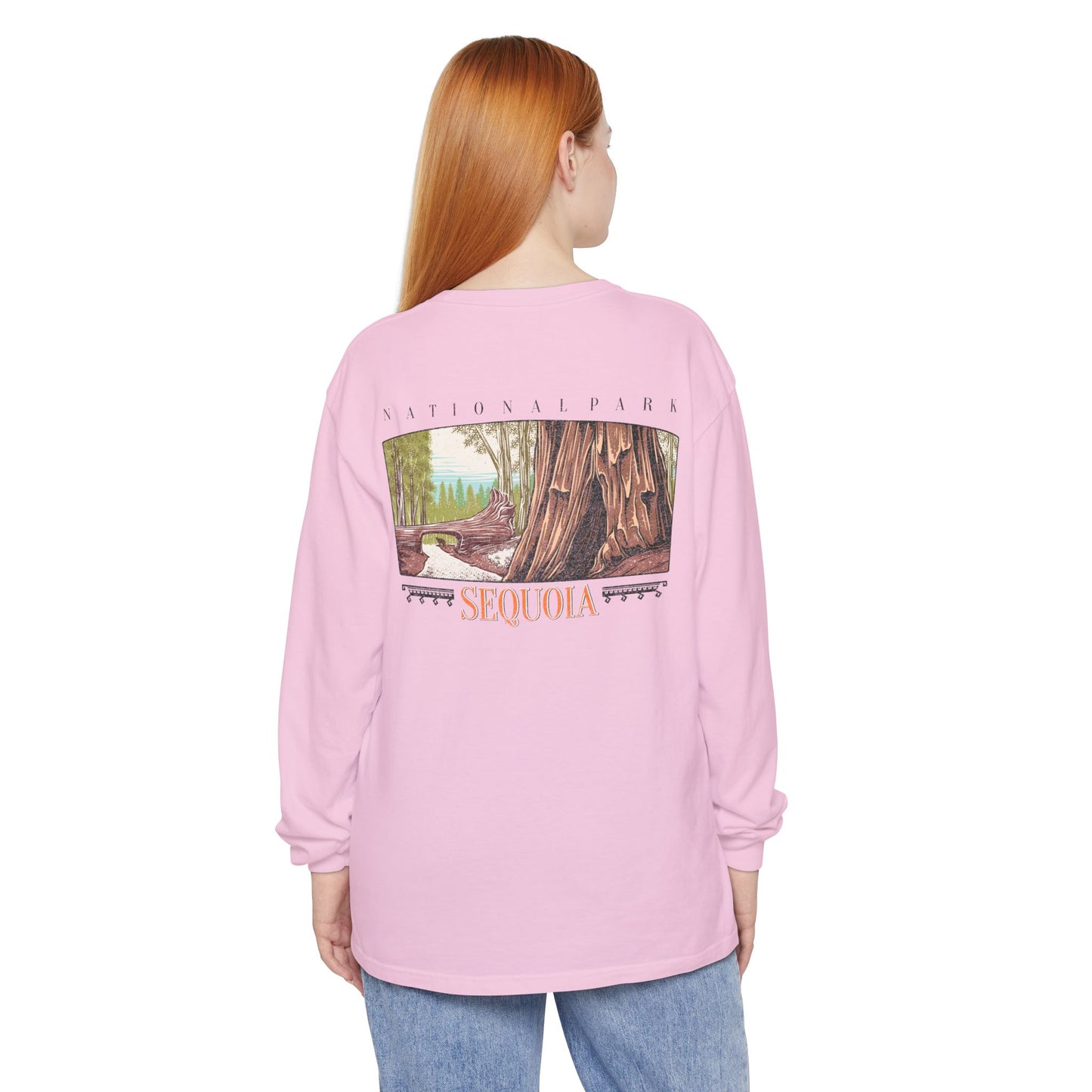 Vintage Sequoia National Park Long Sleeve Shirt
