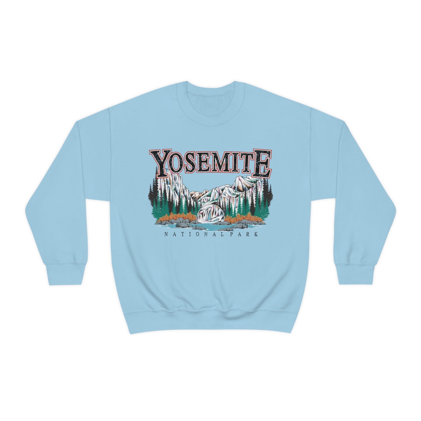 Vintage Yosemite National Park Pullover Sweatshirt