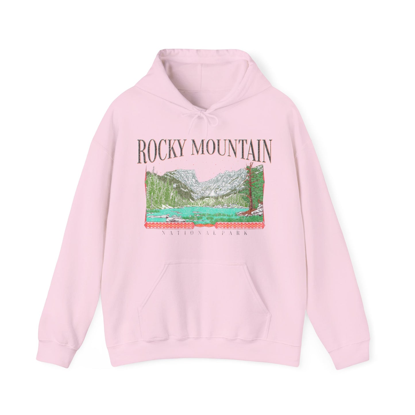 Vintage Rocky Mountain National Park Hoodie