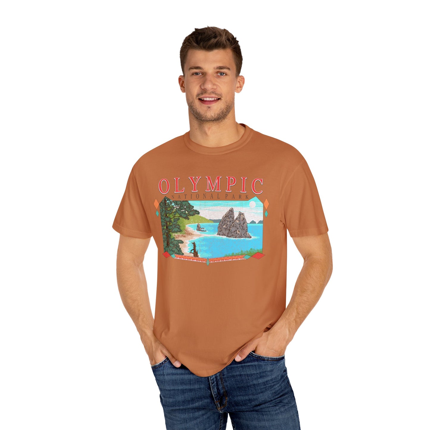 Vintage Olympic National Park Tee Shirt