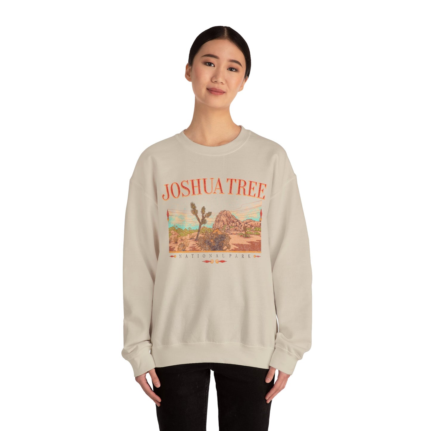 Vintage Joshua Tree National Park Pullover Sweatshirt