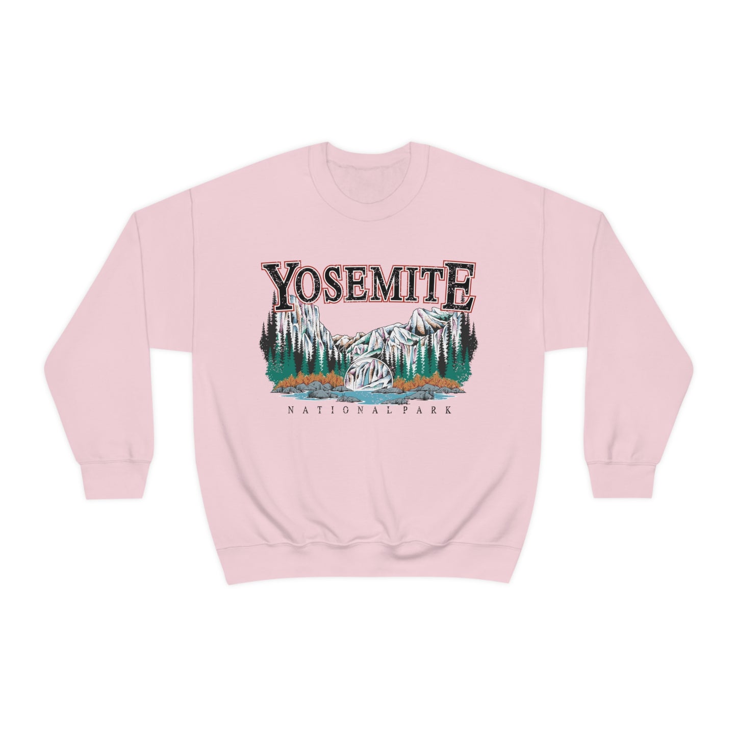Vintage Yosemite National Park Pullover Sweatshirt