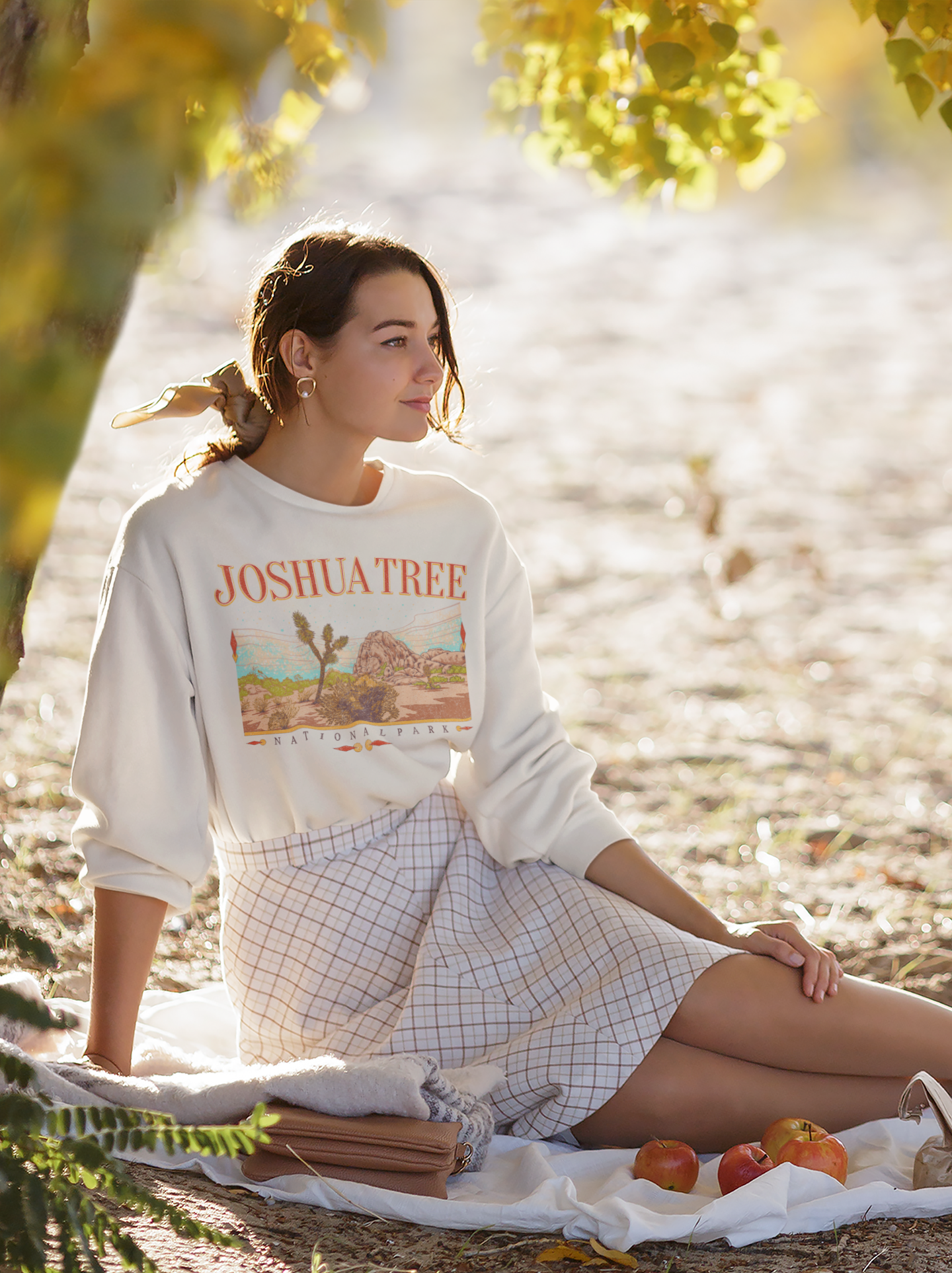 Vintage Joshua Tree National Park Pullover Sweatshirt