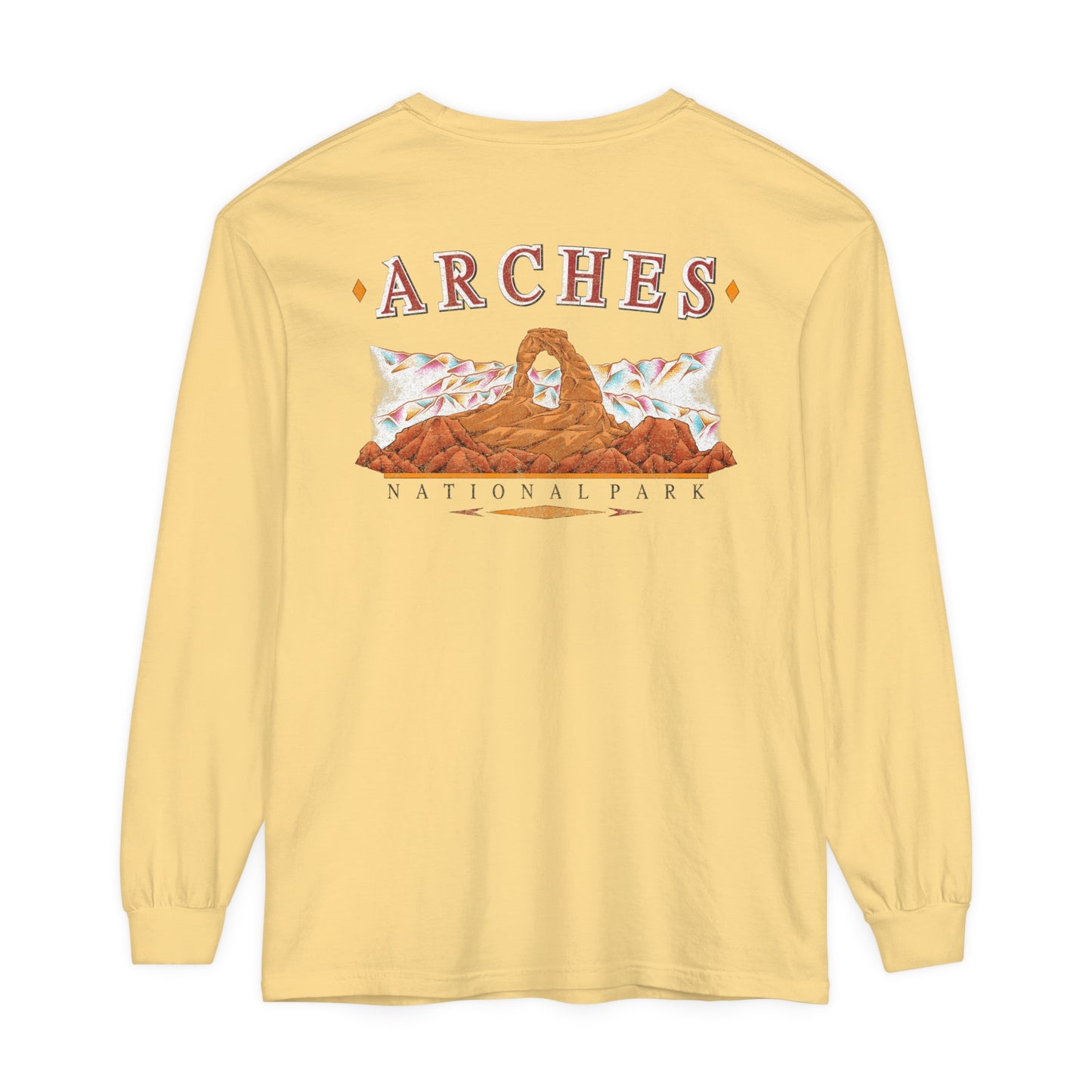 Vintage Arches National Park Long Sleeve Shirt