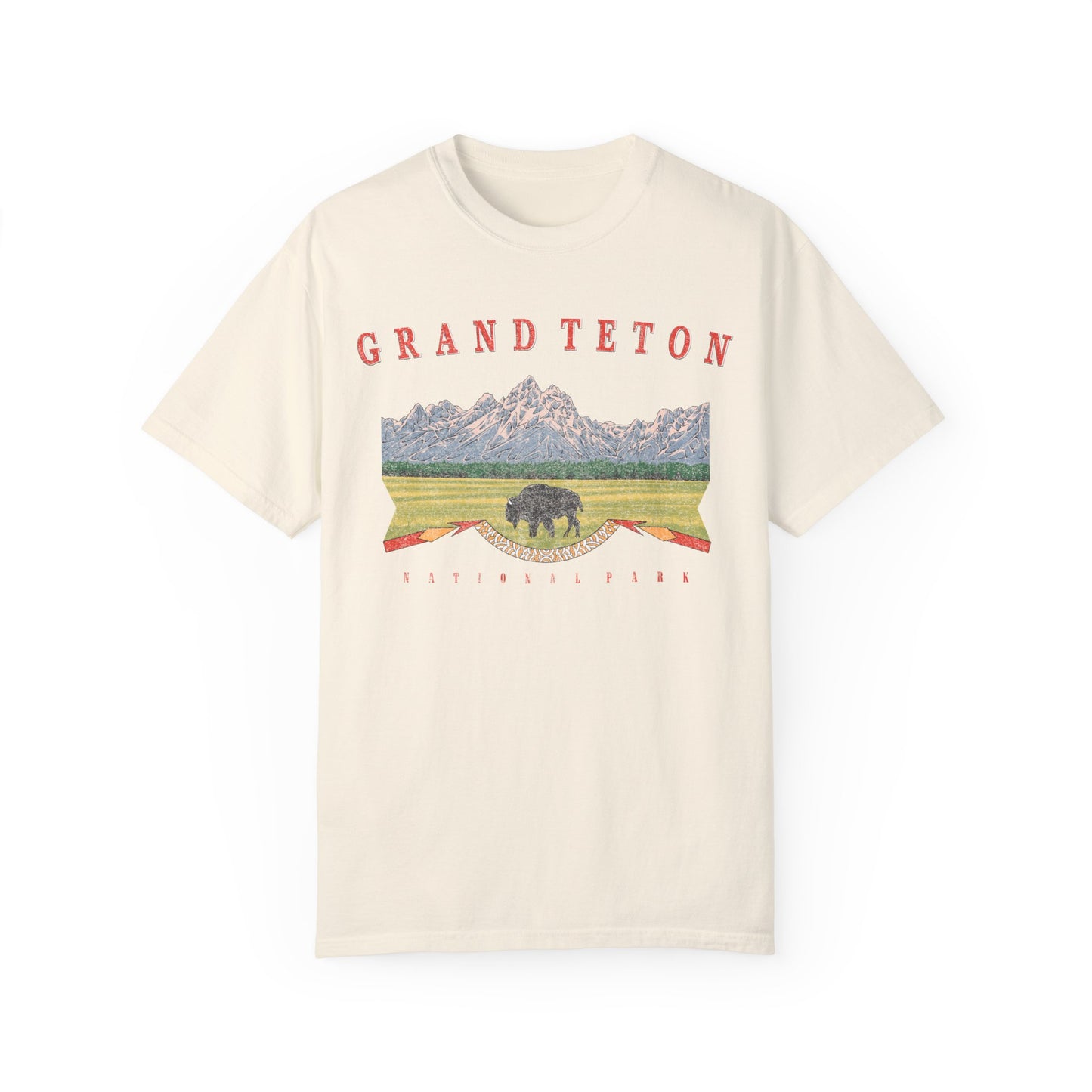 Vintage Grand Teton National Park Tee Shirt