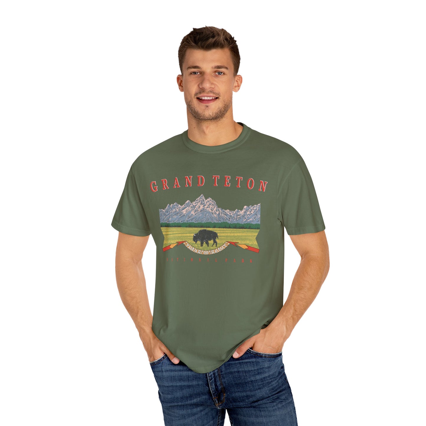 Vintage Grand Teton National Park Tee Shirt