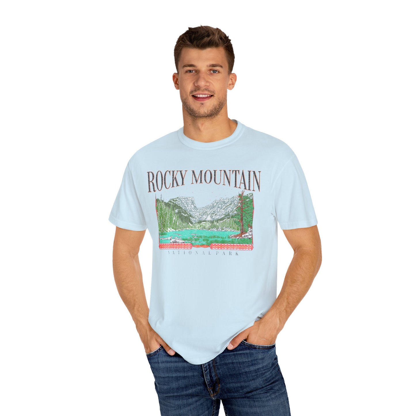 Vintage Rocky Mountain National Park Tee Shirt