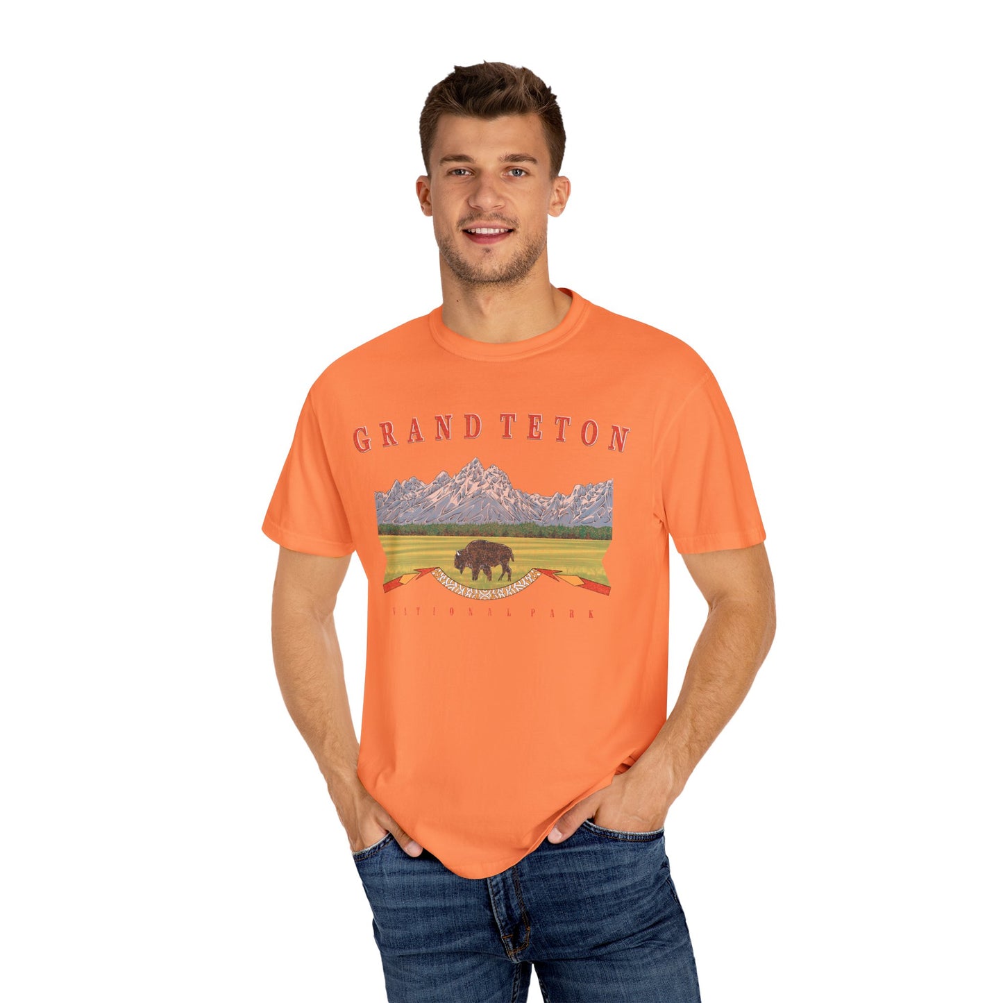 Vintage Grand Teton National Park Tee Shirt