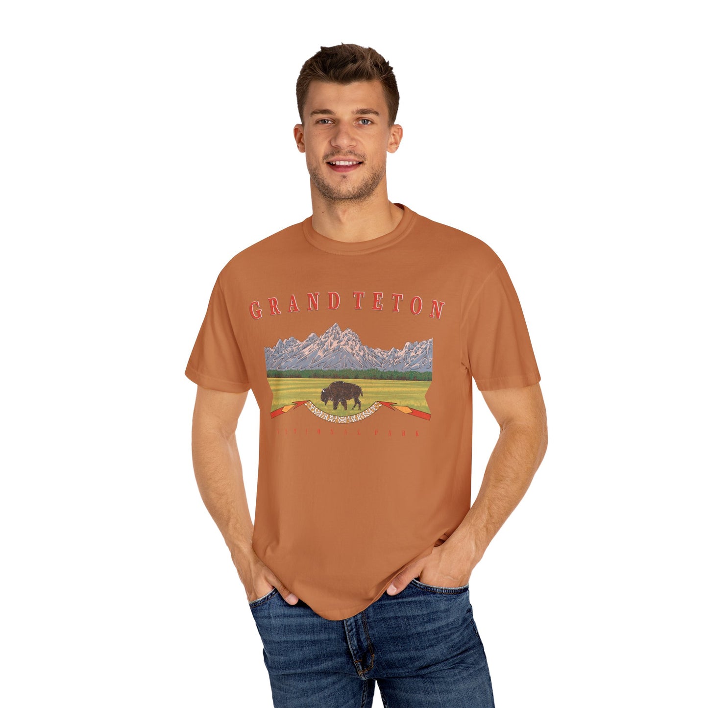 Vintage Grand Teton National Park Tee Shirt