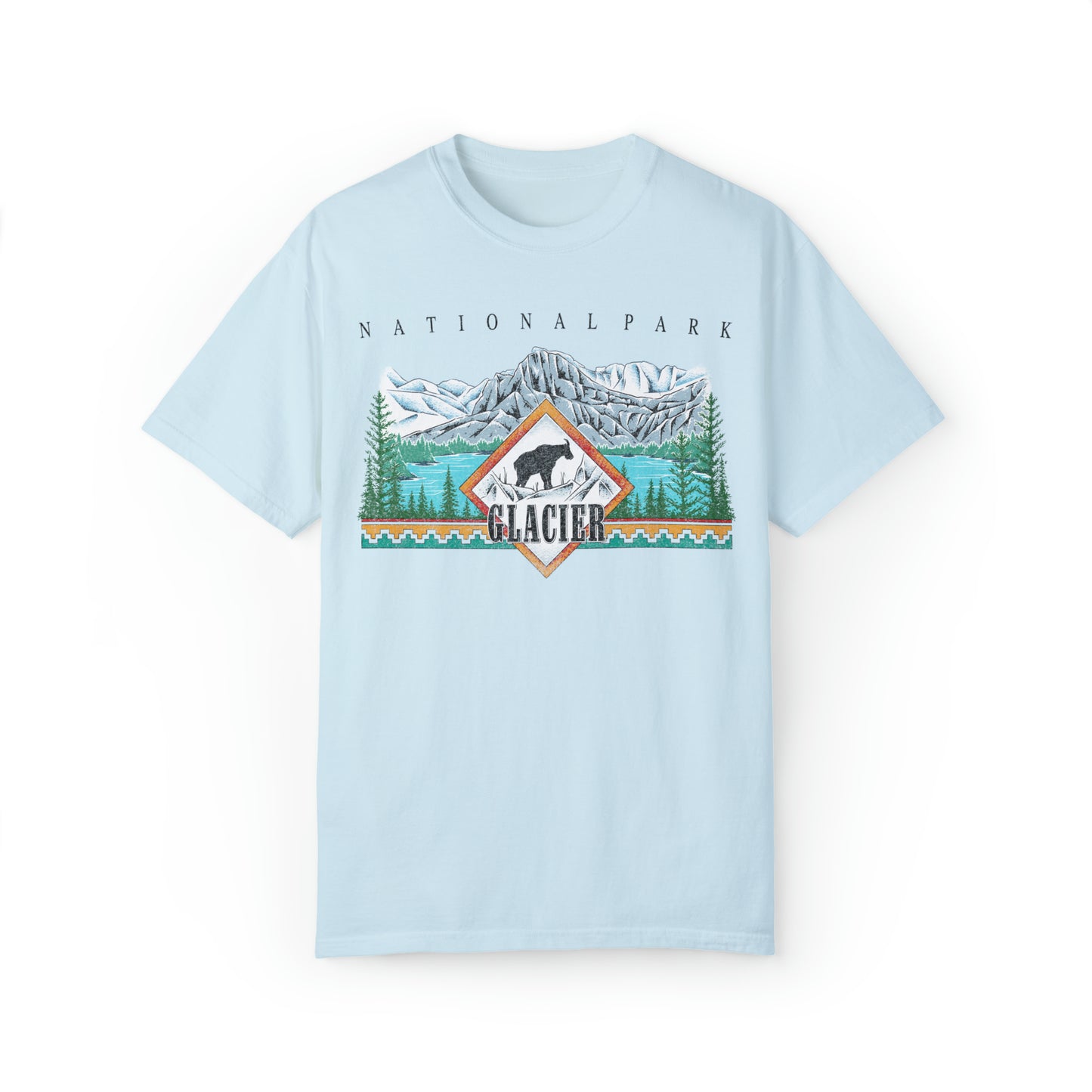 Vintage Glacier National Park Tee Shirt