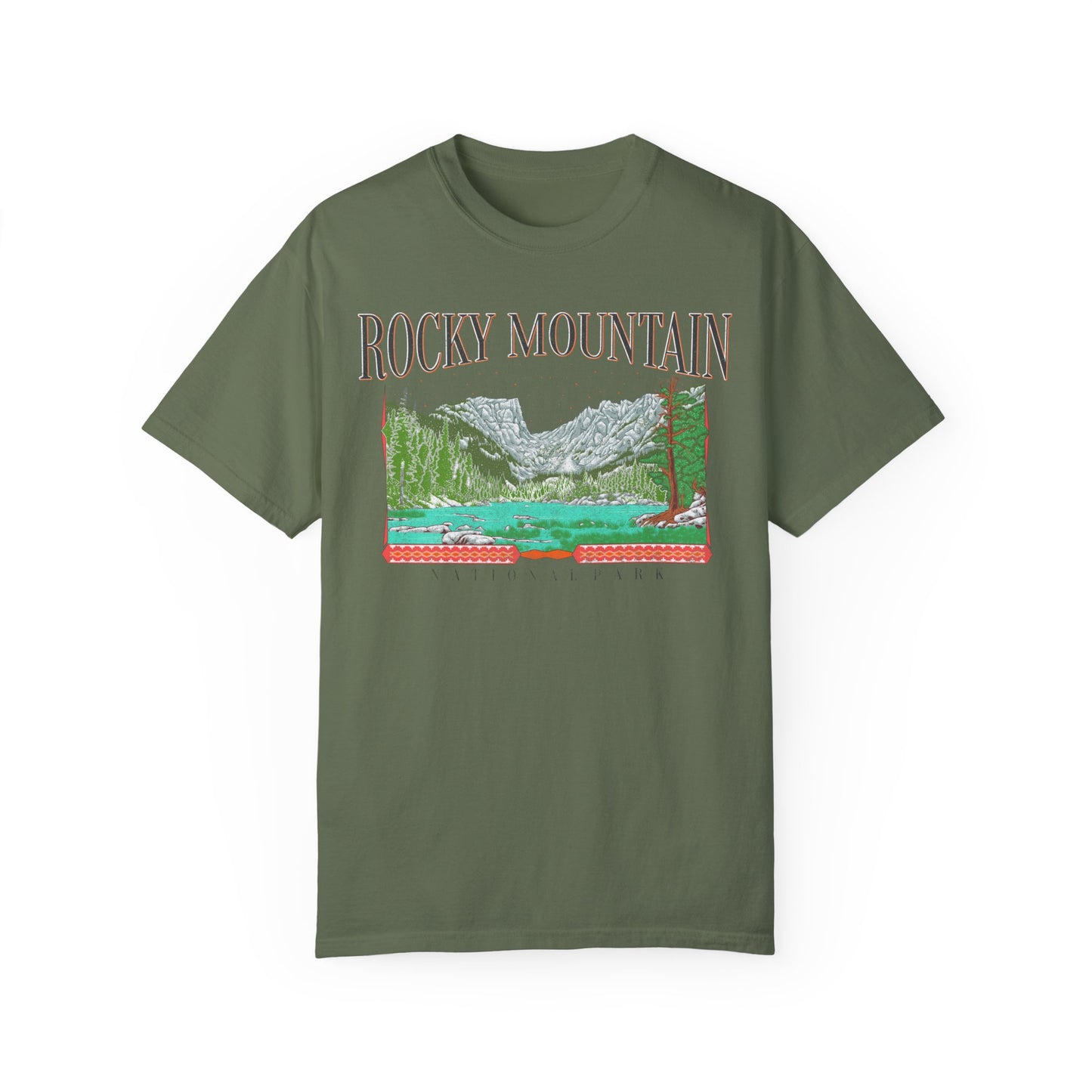 Vintage Rocky Mountain National Park Tee Shirt