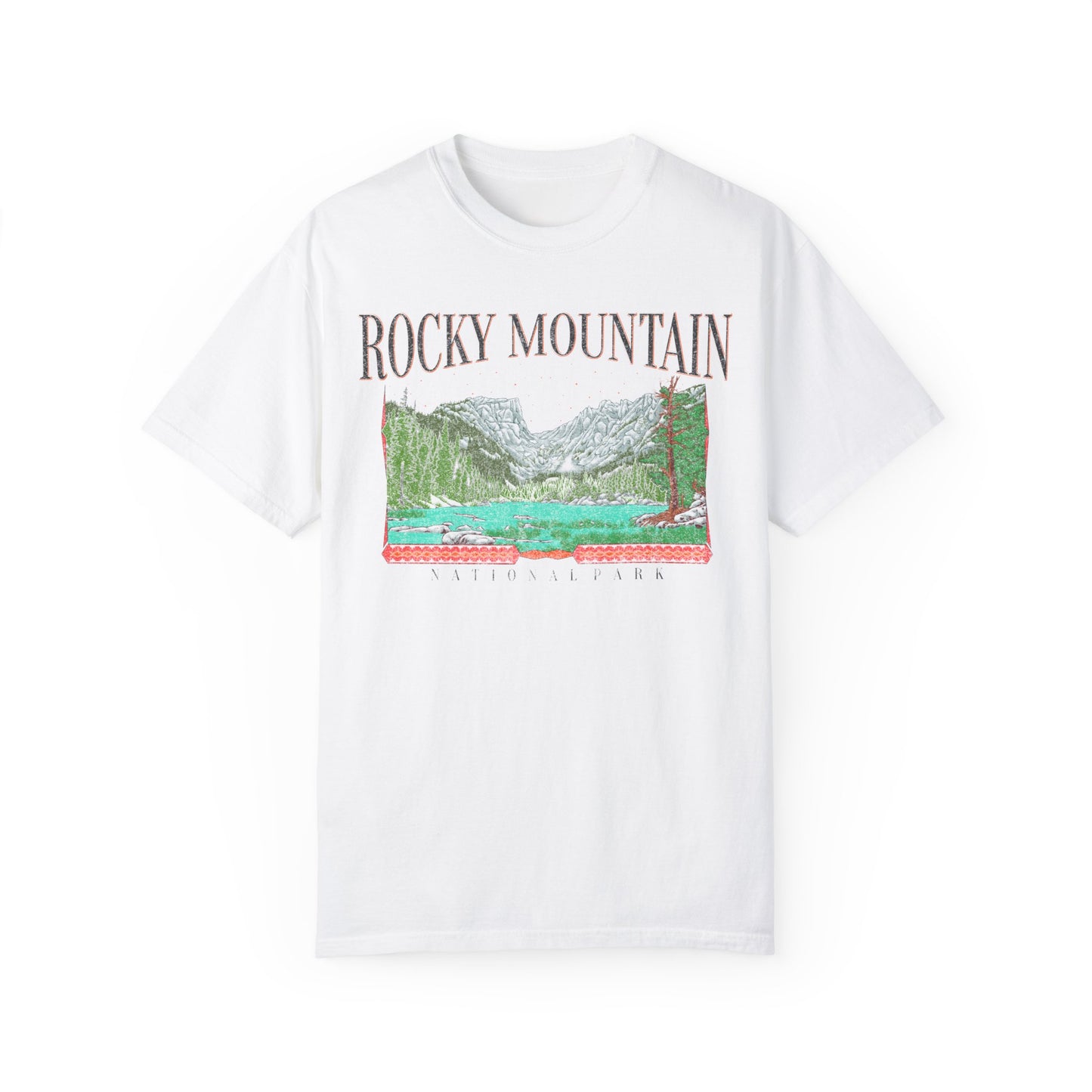 Vintage Rocky Mountain National Park Tee Shirt