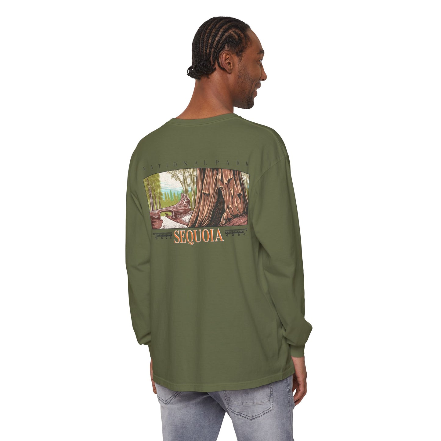 Vintage Sequoia National Park Long Sleeve Shirt