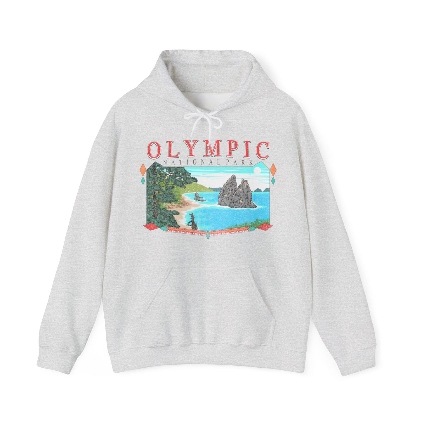 Vintage Olympic National Park Hoodie