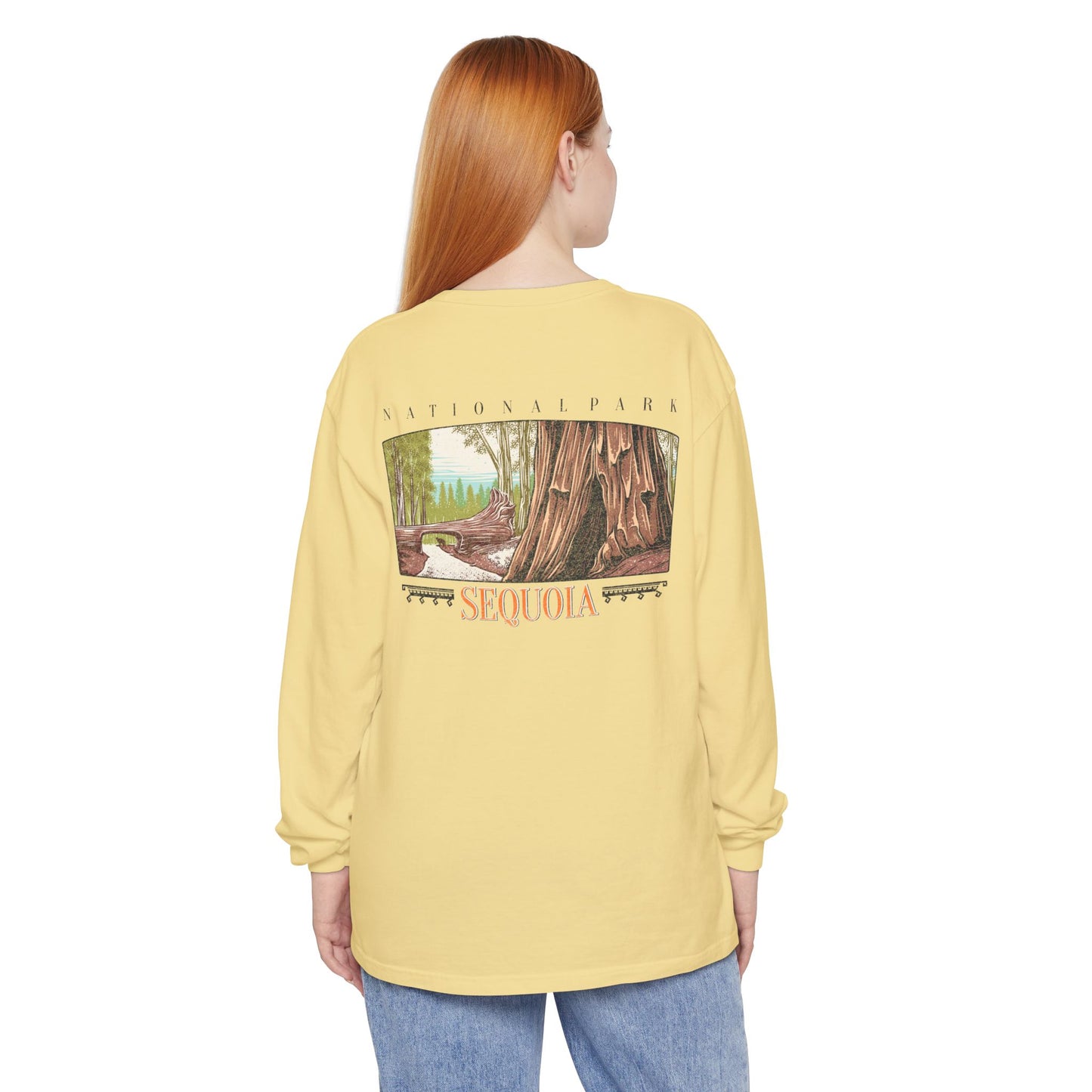 Vintage Sequoia National Park Long Sleeve Shirt