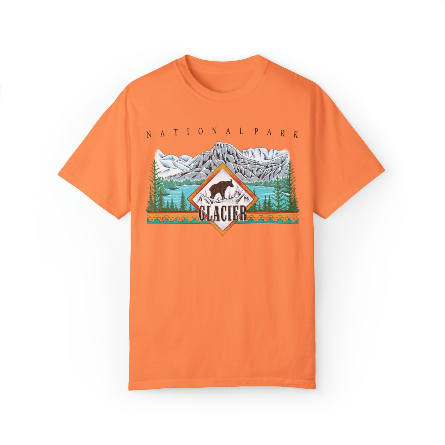 Vintage Glacier National Park Tee Shirt