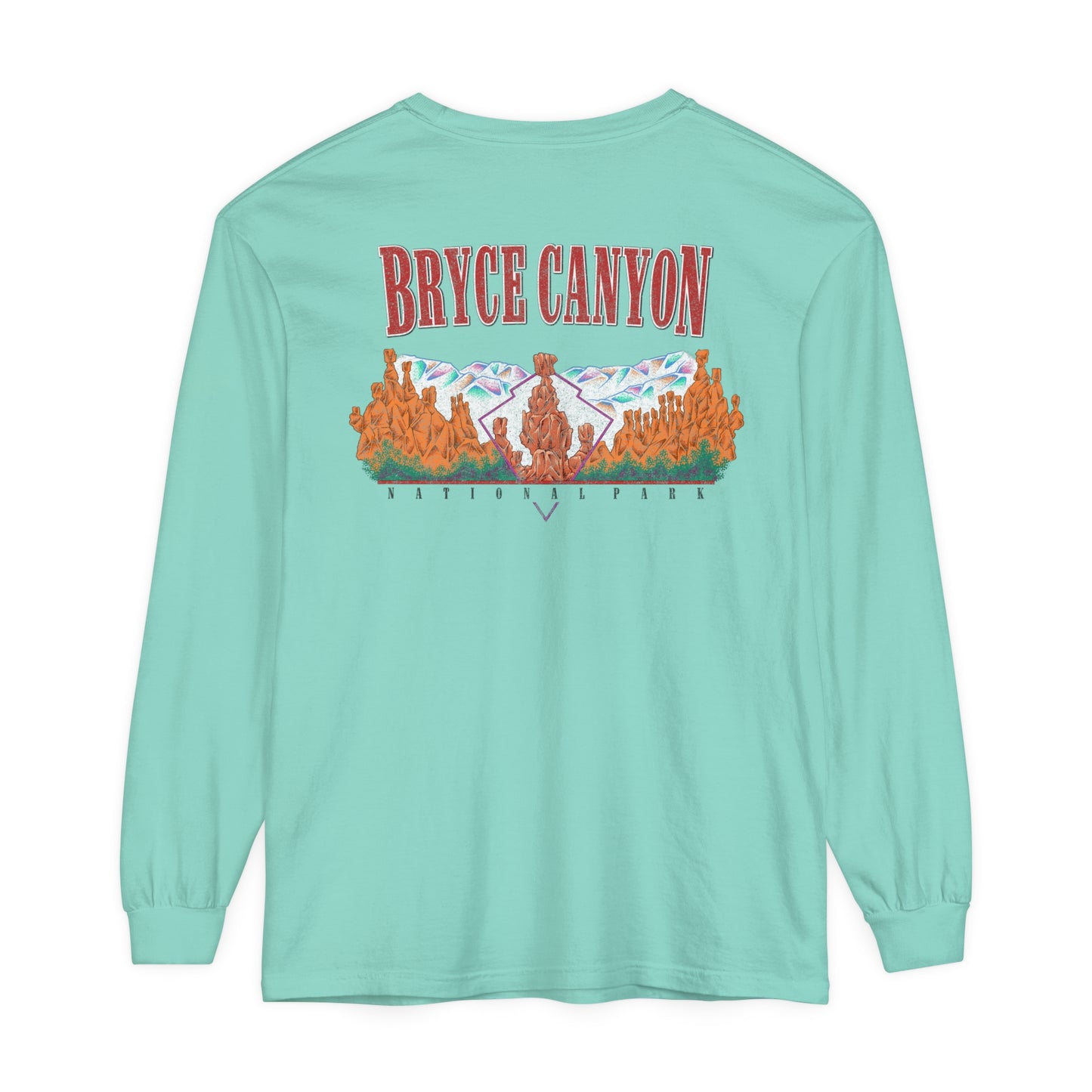 Vintage Bryce Canyon National Park Long Sleeve Shirt