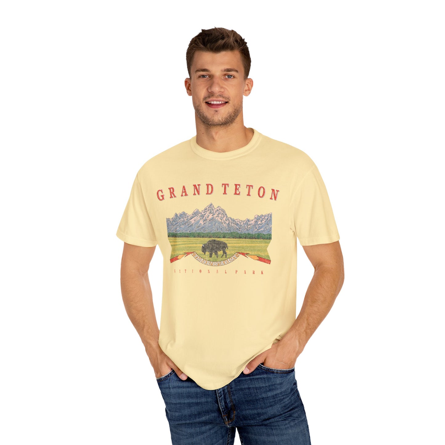 Vintage Grand Teton National Park Tee Shirt