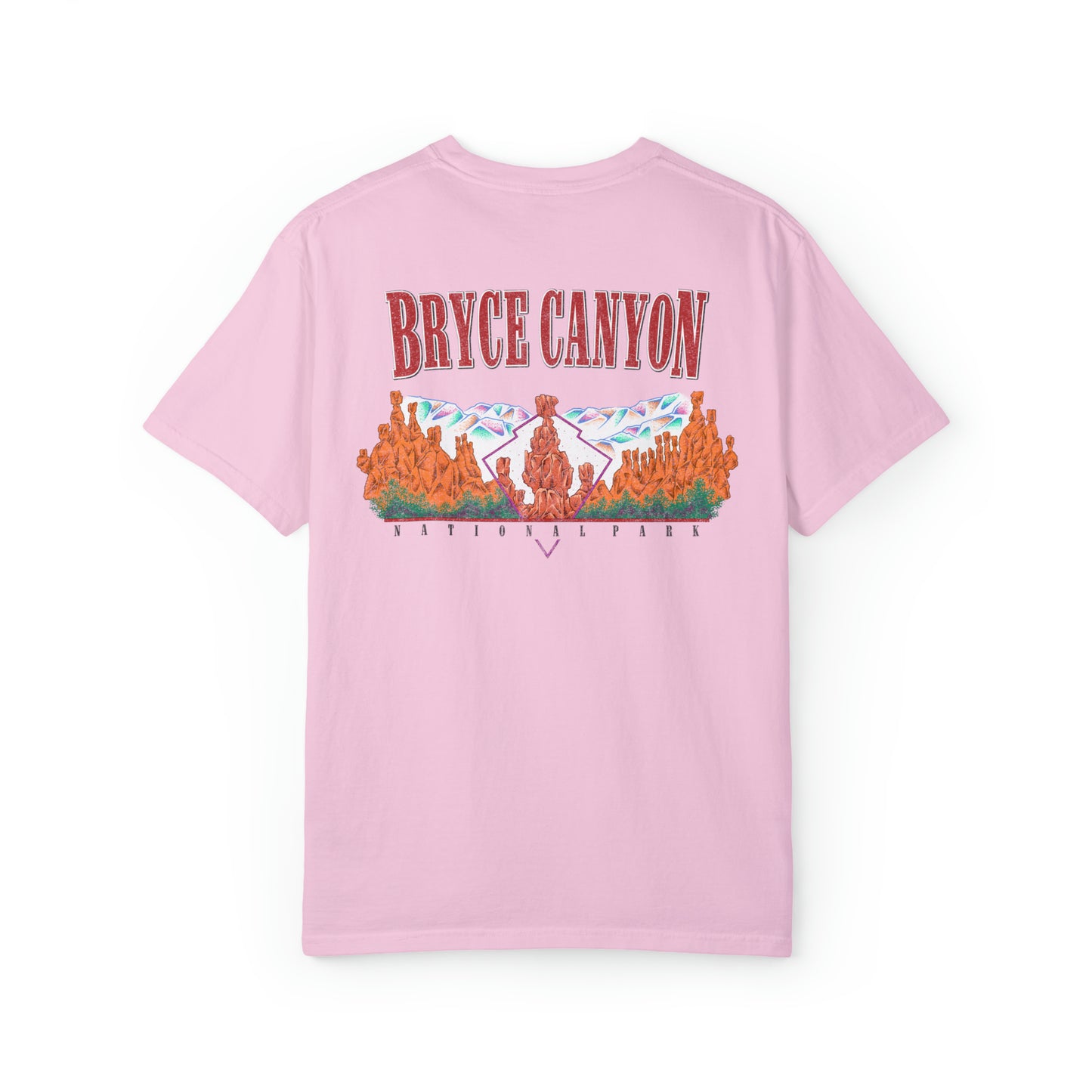 Vintage Bryce Canyon National Park Back Graphic Tee Shirt