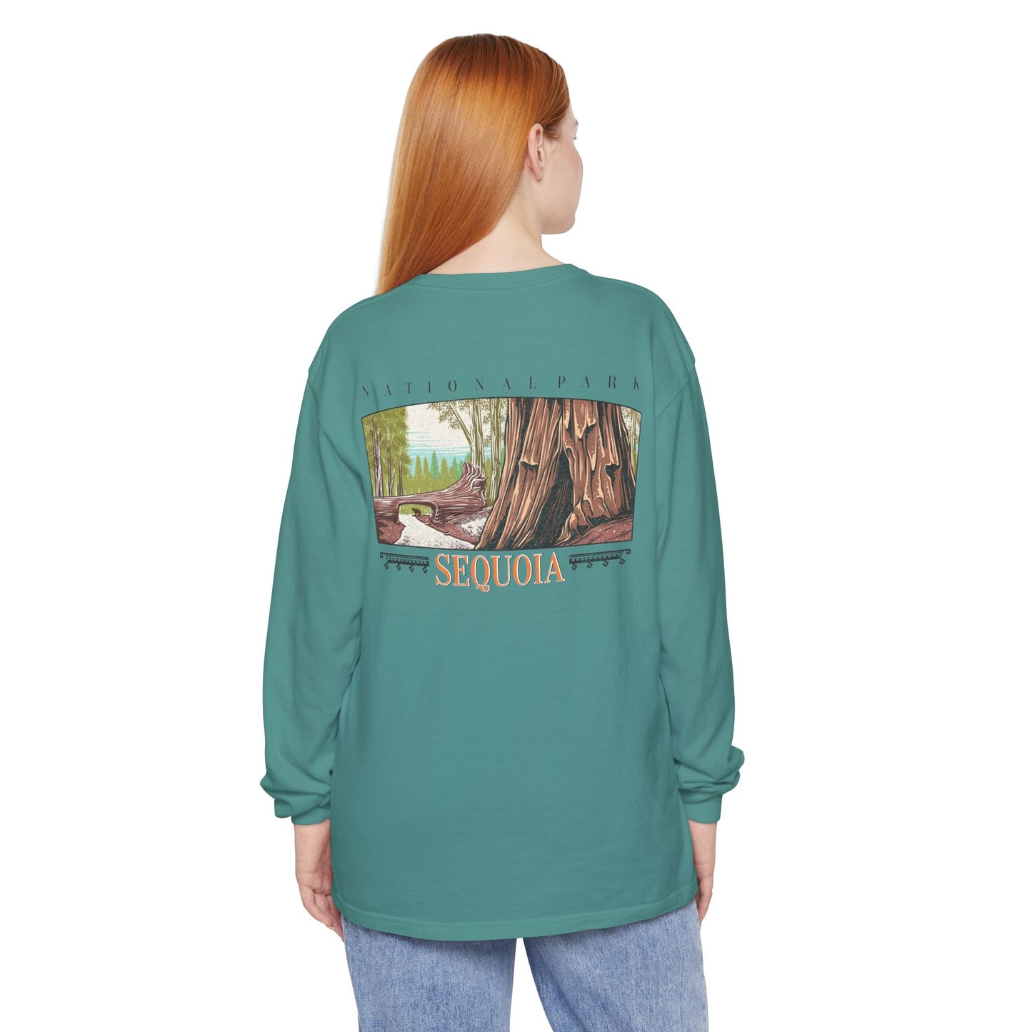 Vintage Sequoia National Park Long Sleeve Shirt