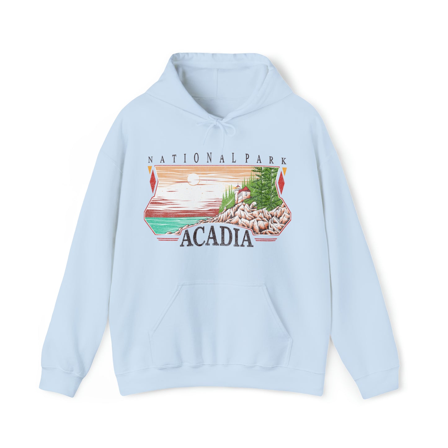 Vintage Acadia National Park Hoodie