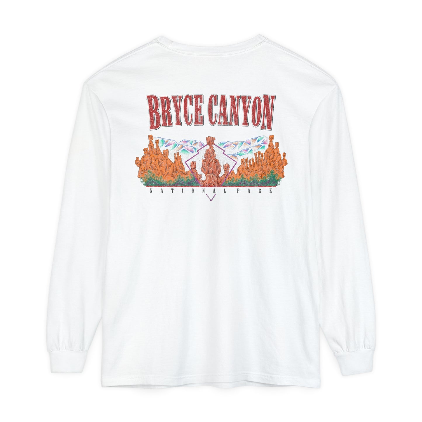 Vintage Bryce Canyon National Park Long Sleeve Shirt