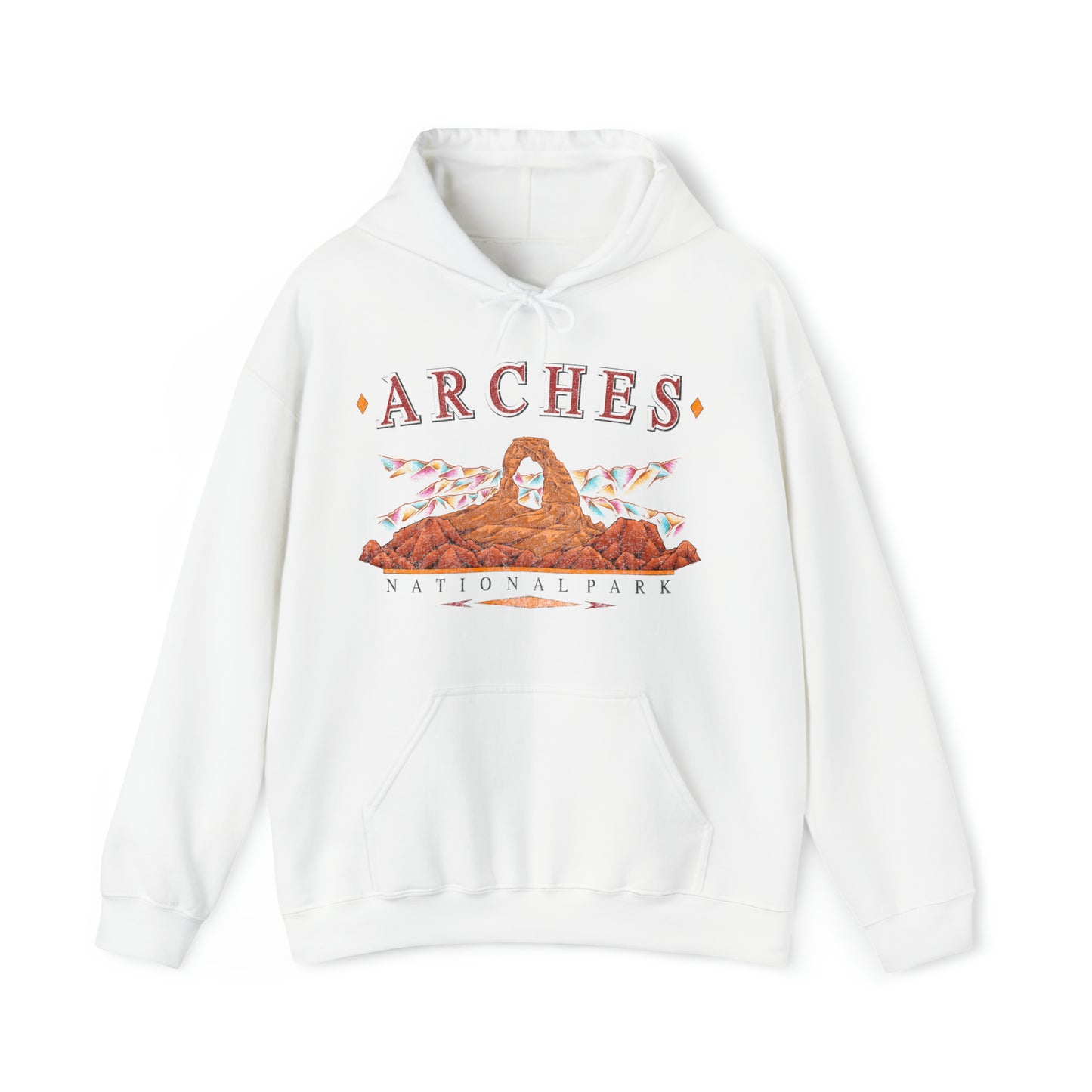 Vintage Arches National Park Hoodie