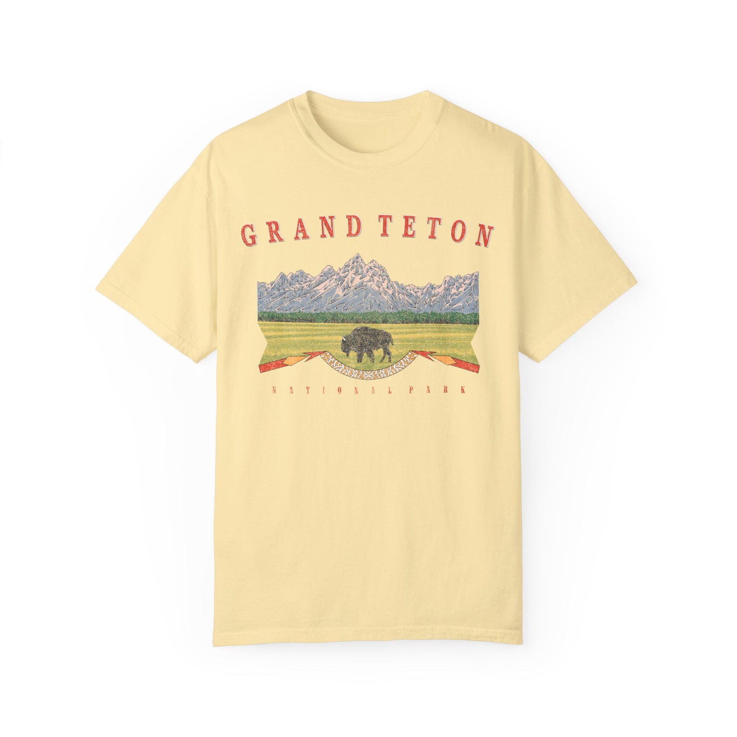 Vintage Grand Teton National Park Tee Shirt