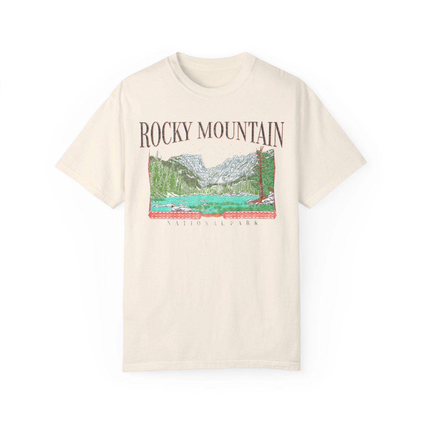 Vintage Rocky Mountain National Park Tee Shirt