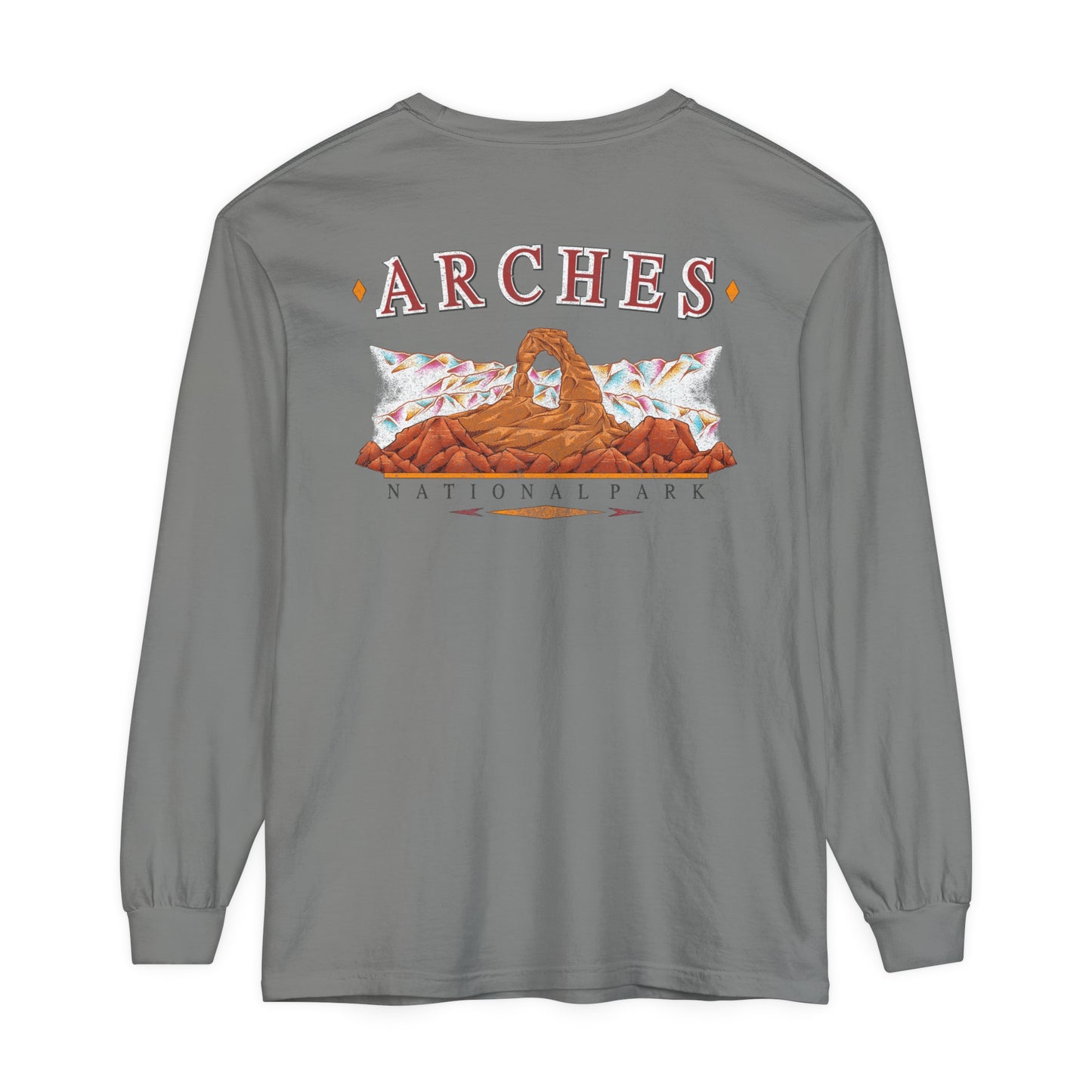 Vintage Arches National Park Long Sleeve Shirt