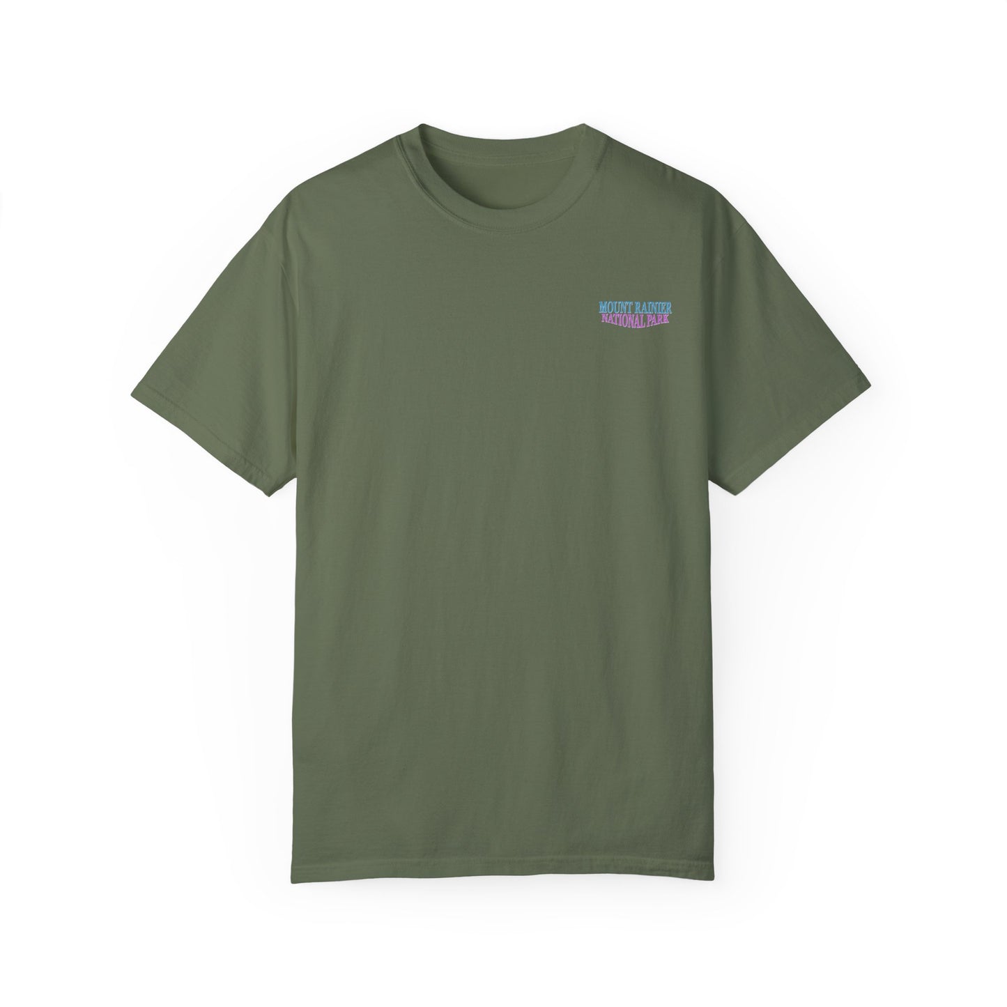 Vintage Rainier National Park Back Graphic Tee Shirt