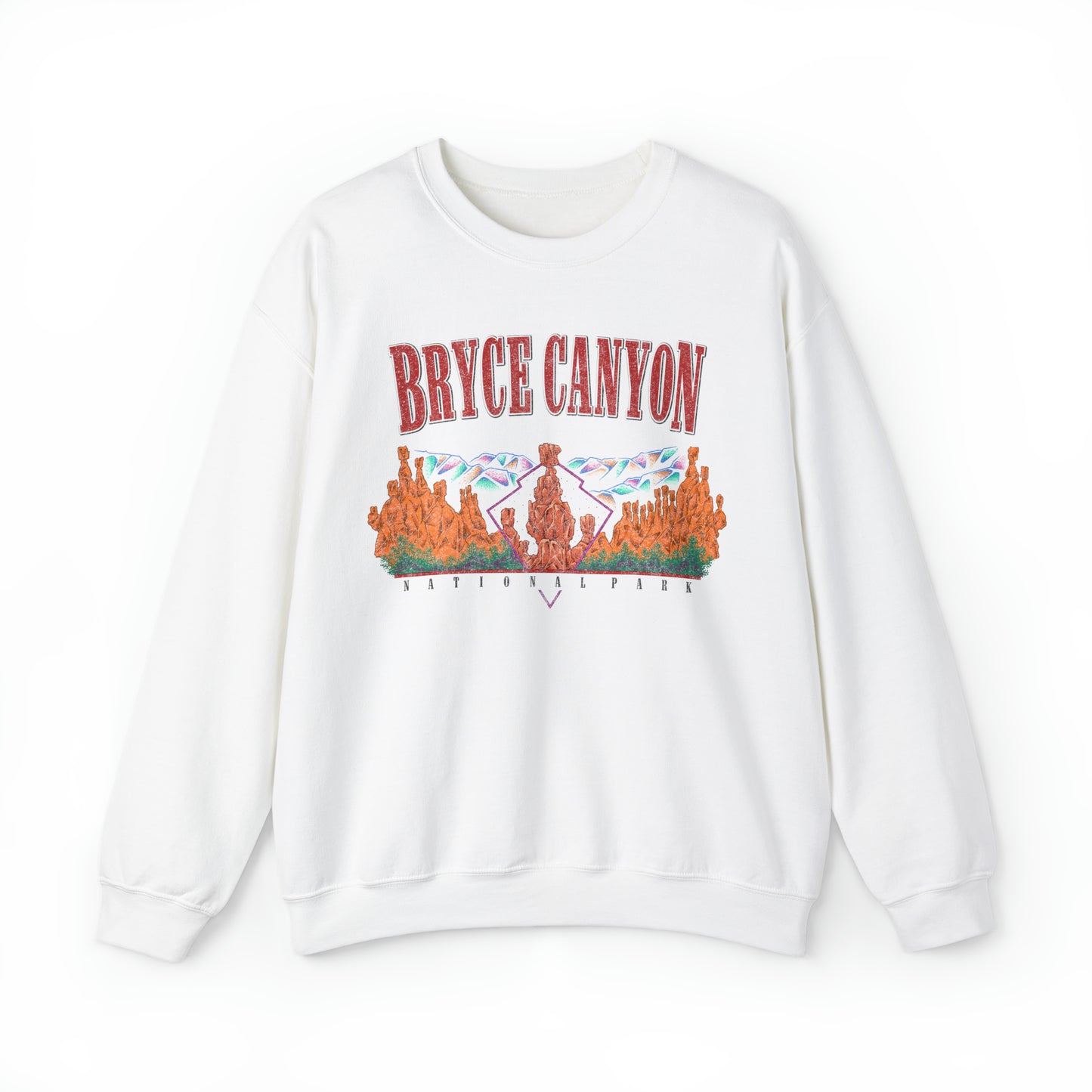 Vintage Bryce Canyon National Park Pullover Sweatshirt