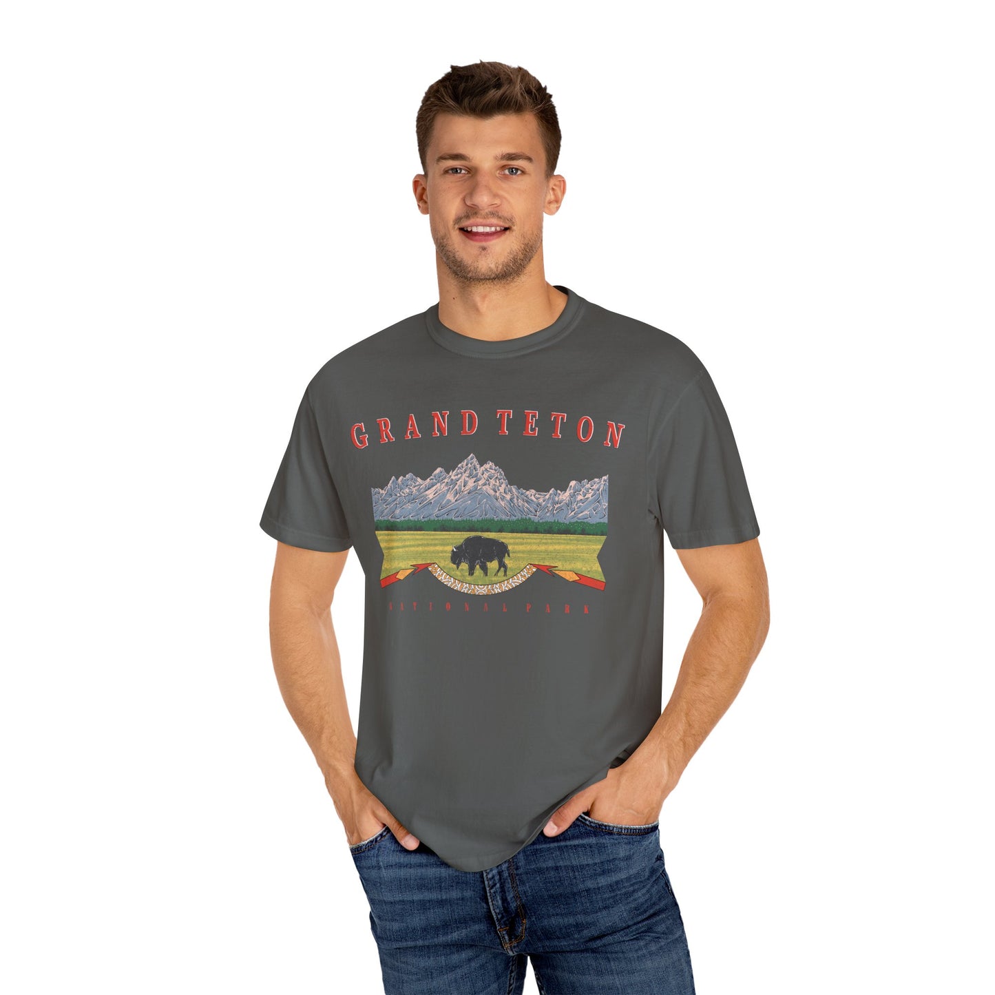 Vintage Grand Teton National Park Tee Shirt