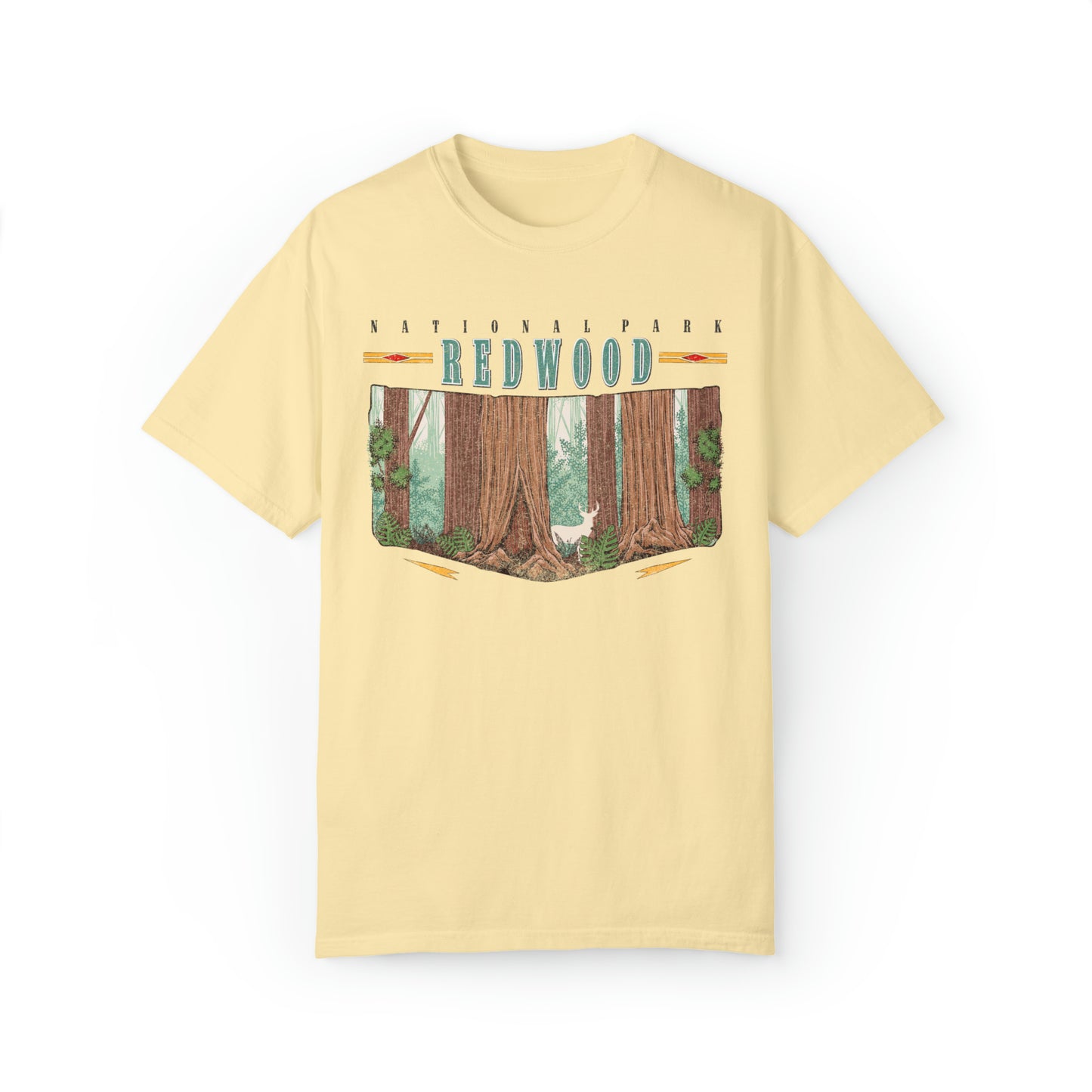 Vintage Redwood National Park Tee Shirt