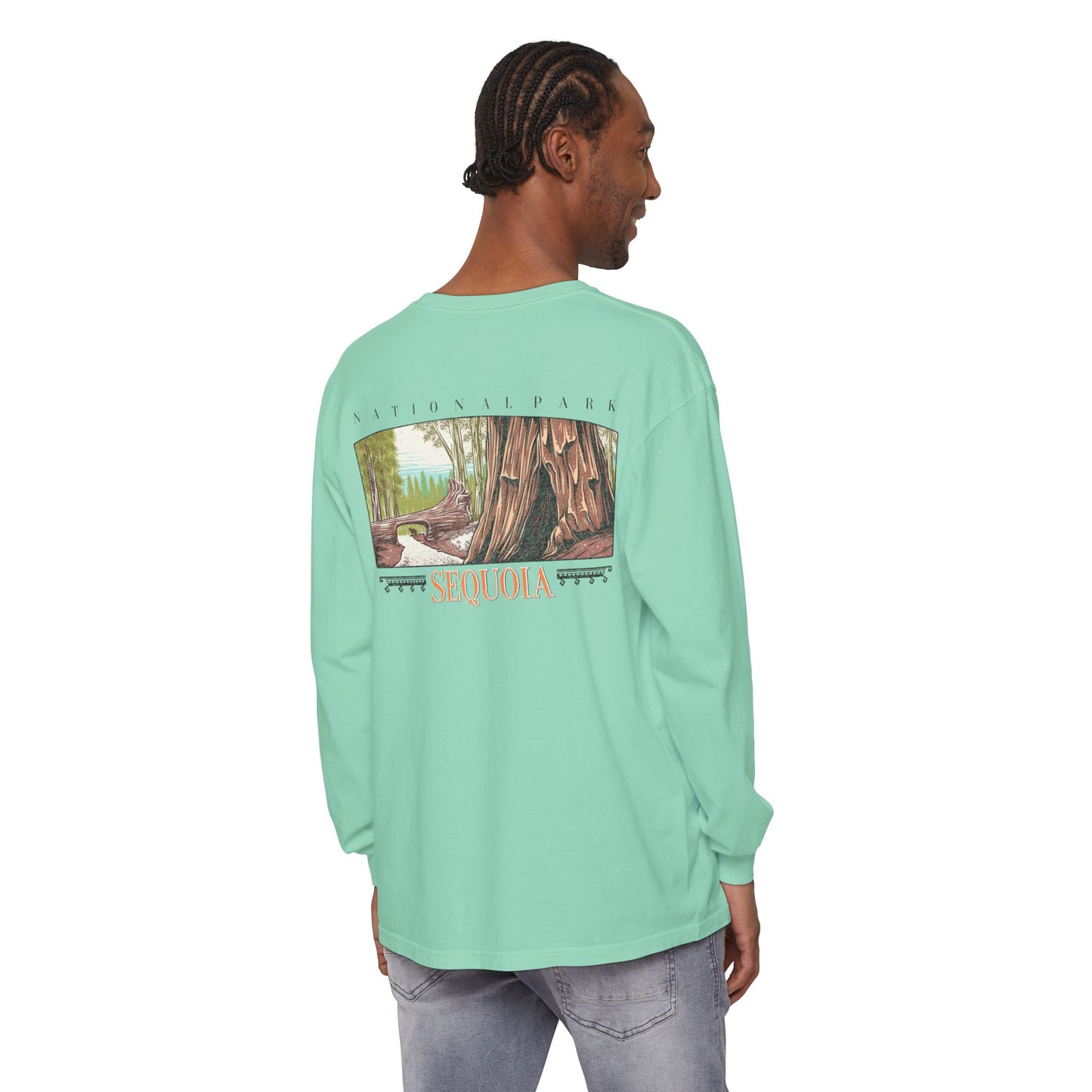 Vintage Sequoia National Park Long Sleeve Shirt