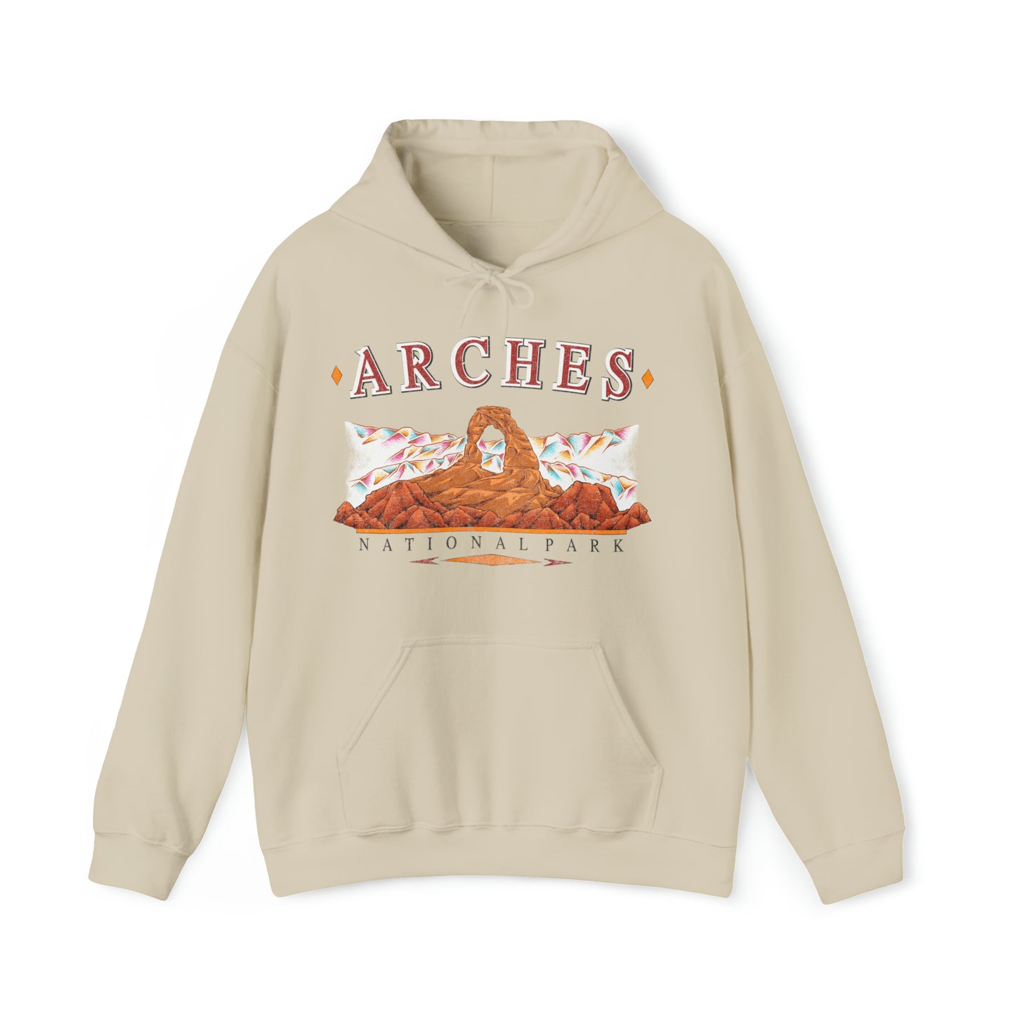 Vintage Arches National Park Hoodie