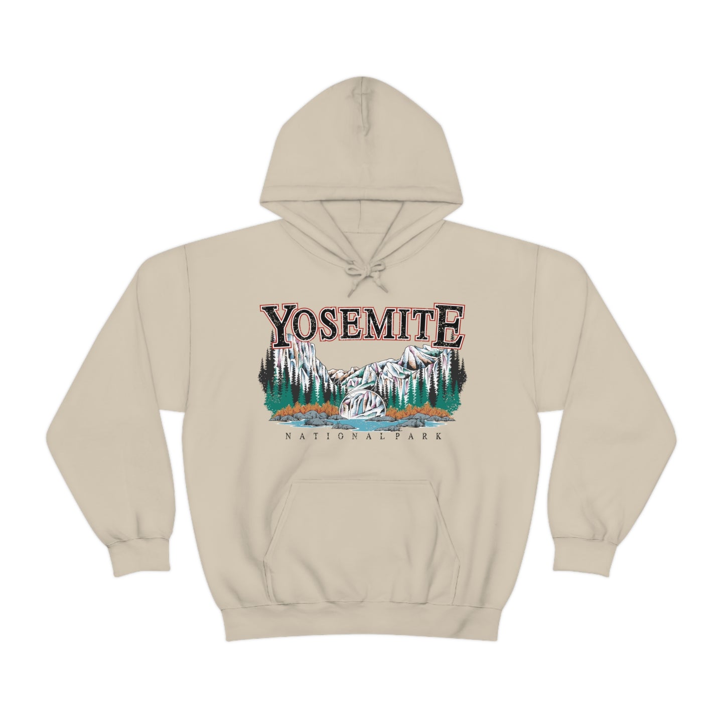 Vintage Yosemite National Park Hoodie