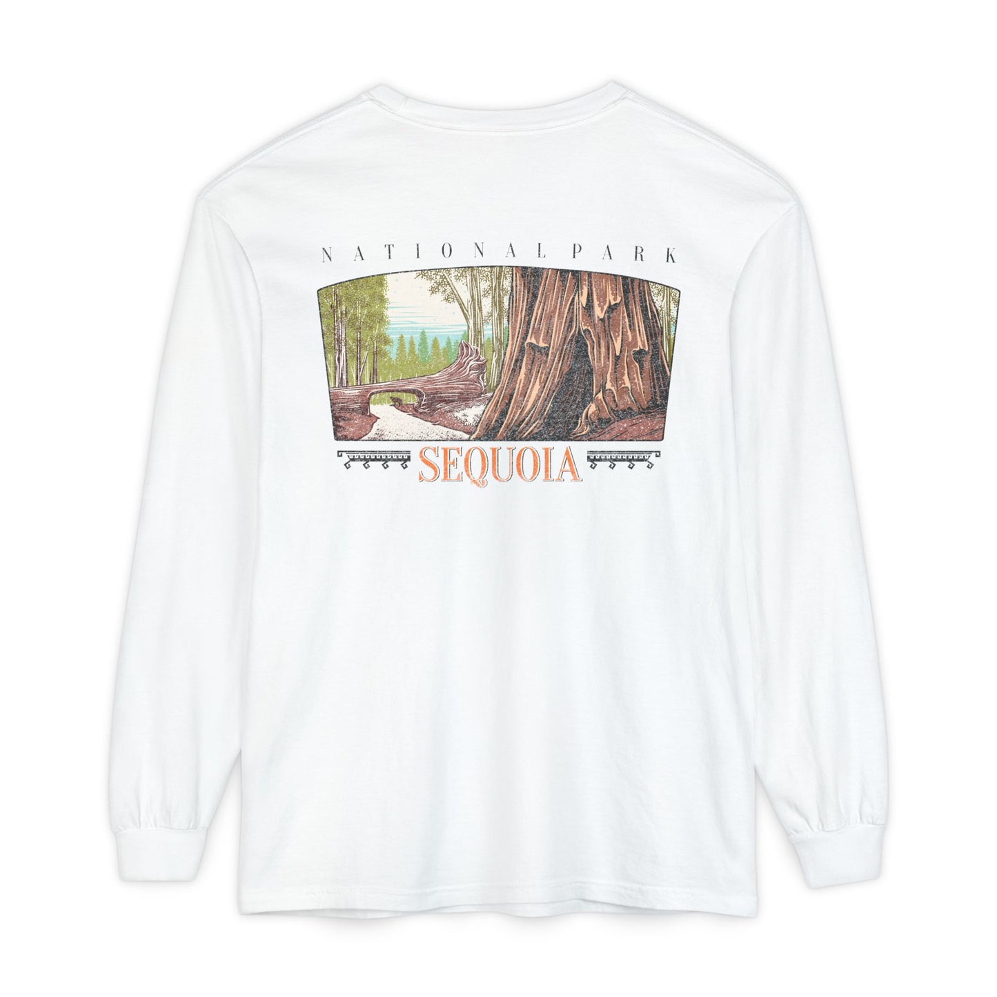 Vintage Sequoia National Park Long Sleeve Shirt