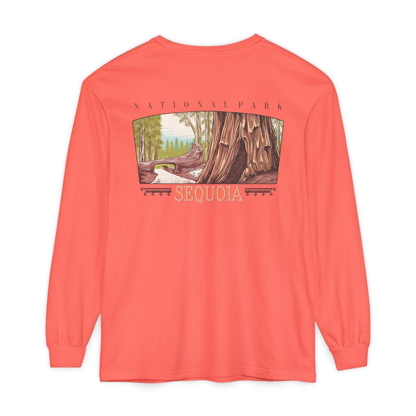 Vintage Sequoia National Park Long Sleeve Shirt