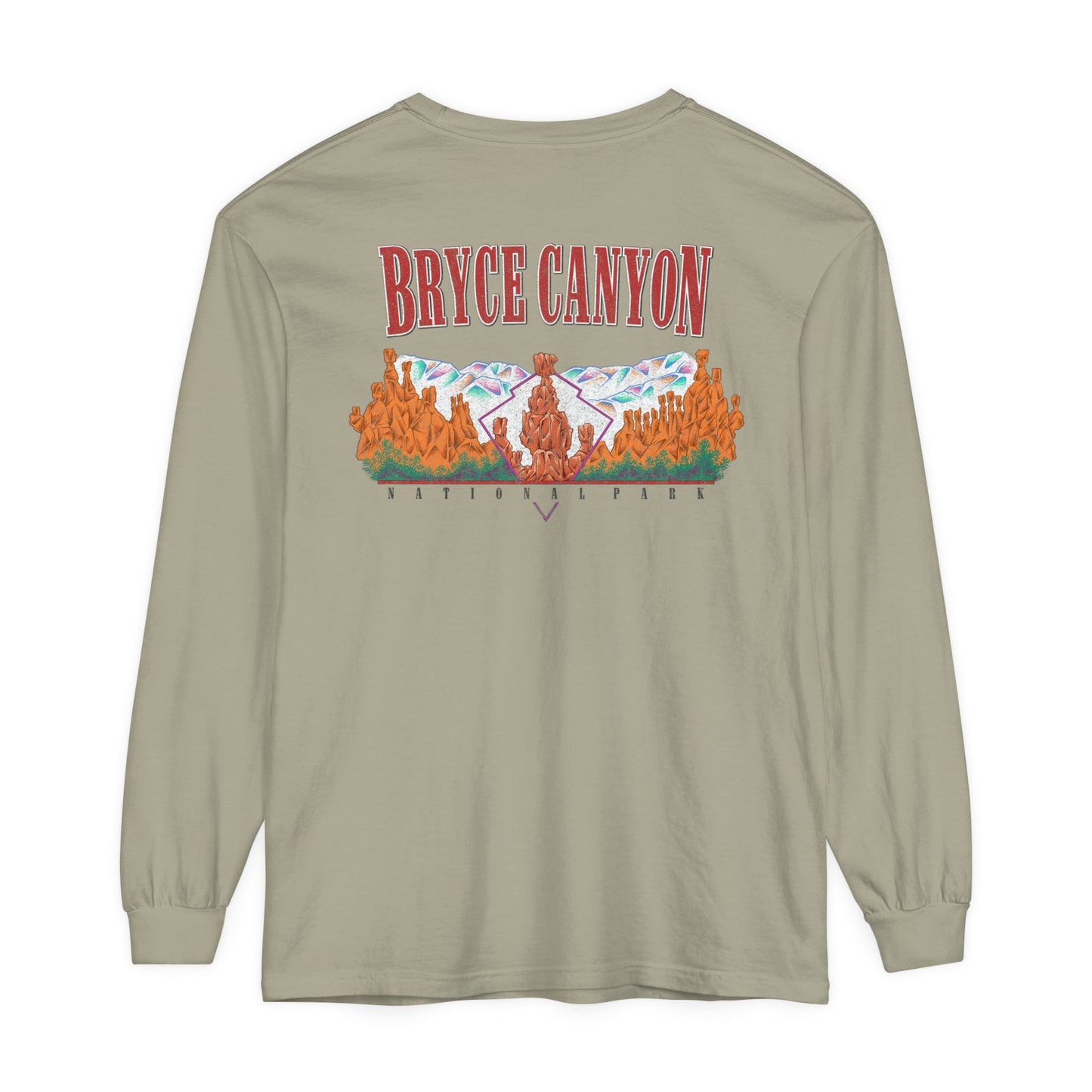 Vintage Bryce Canyon National Park Long Sleeve Shirt