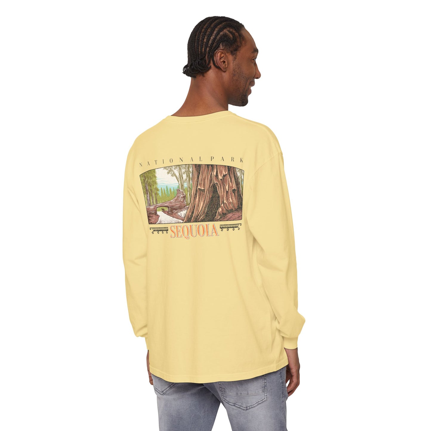 Vintage Sequoia National Park Long Sleeve Shirt