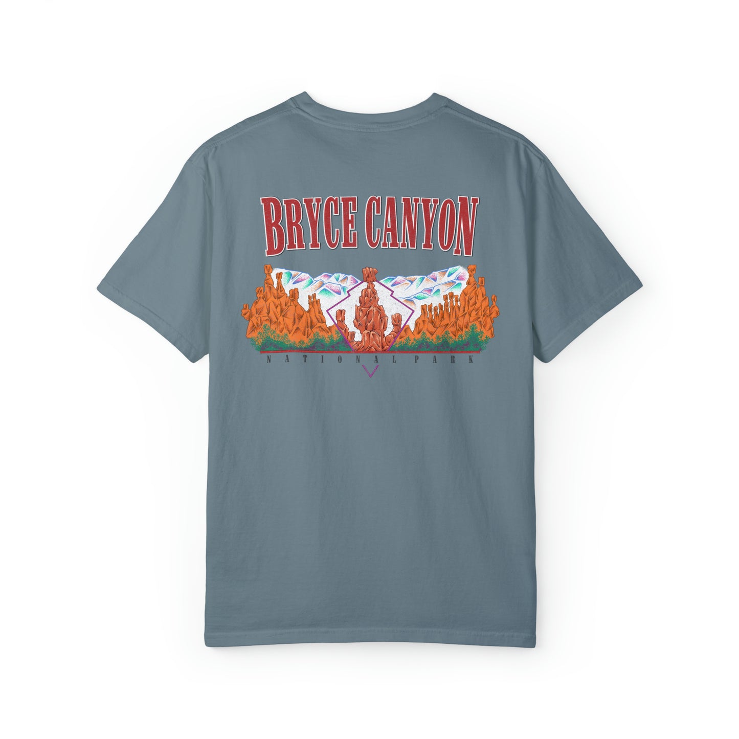 Vintage Bryce Canyon National Park Back Graphic Tee Shirt