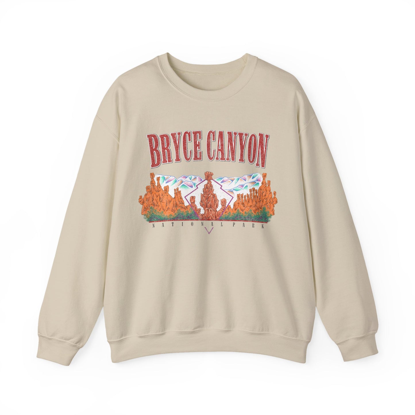 Vintage Bryce Canyon National Park Pullover Sweatshirt