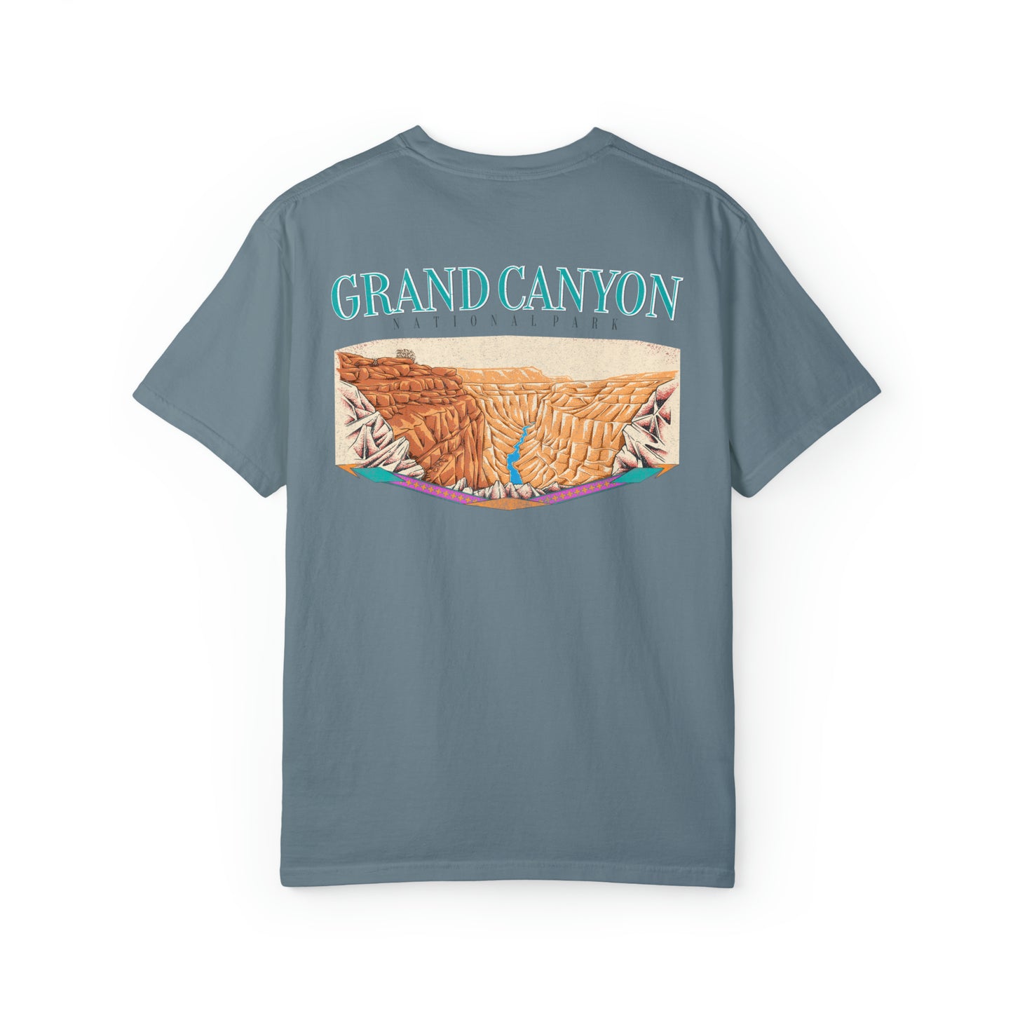 Vintage Grand Canyon National Park Back Graphic Tee Shirt