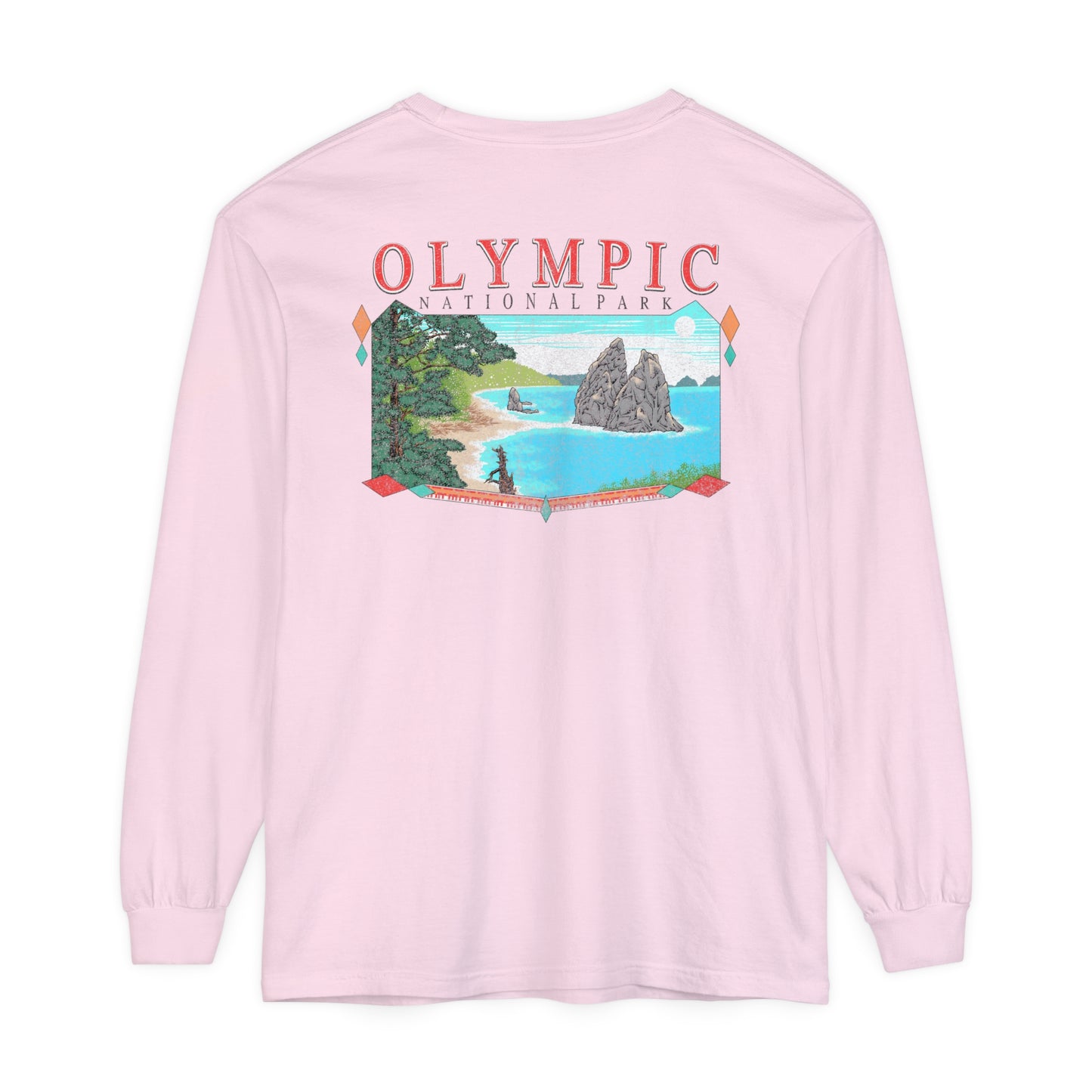 Vintage Olympic National Park Long Sleeve Shirt