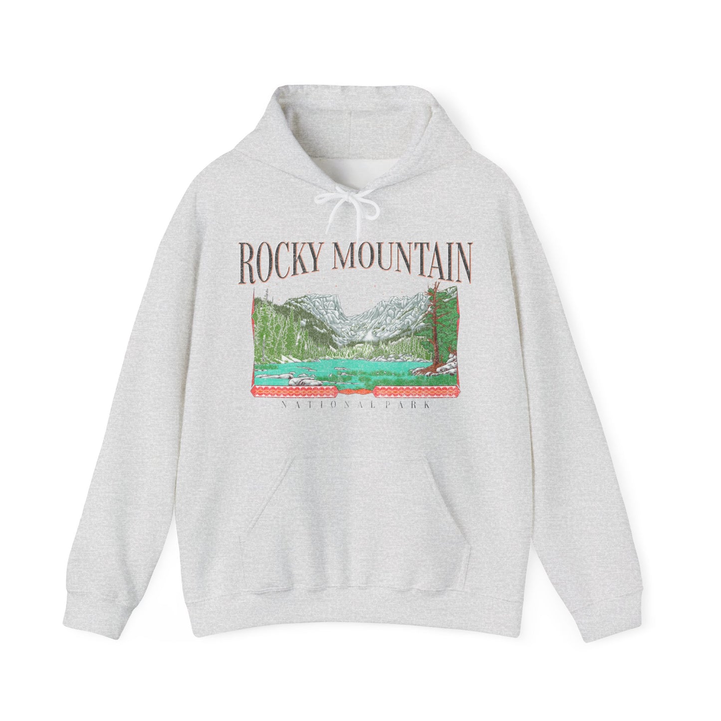 Vintage Rocky Mountain National Park Hoodie