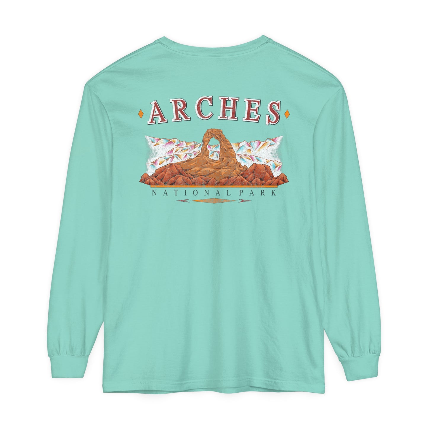 Vintage Arches National Park Long Sleeve Shirt