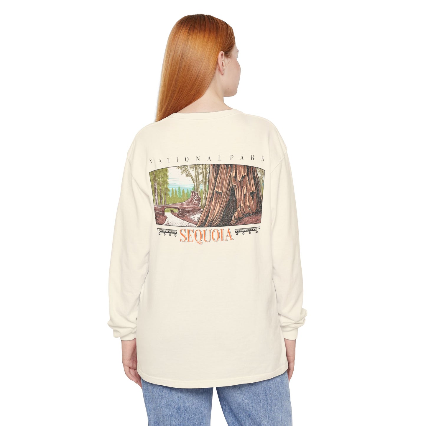 Vintage Sequoia National Park Long Sleeve Shirt